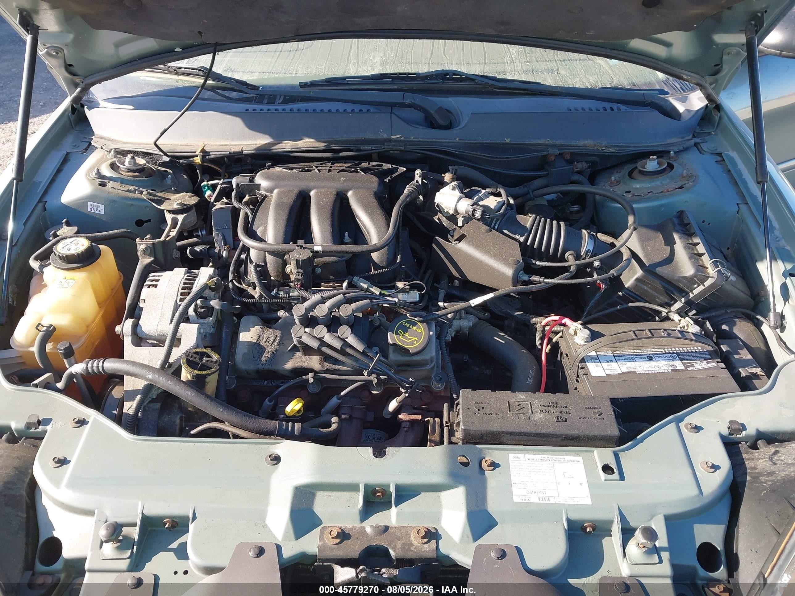 2006 Ford Taurus Se Light Blue vin: 1FAFP53UX6A165225