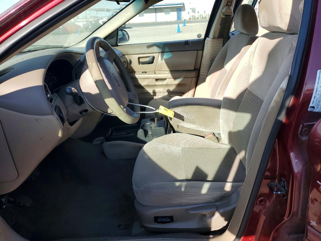 2006 Ford Taurus Se Бордовый vin: 1FAFP53UX6A188553