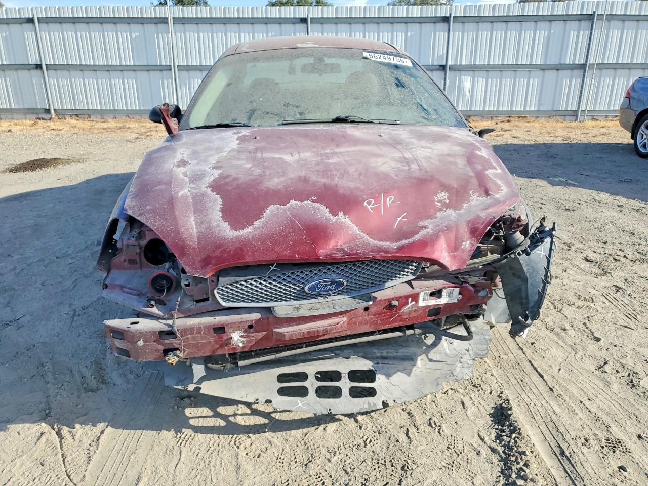 2006 Ford Taurus Se Бордовый vin: 1FAFP53UX6A188553