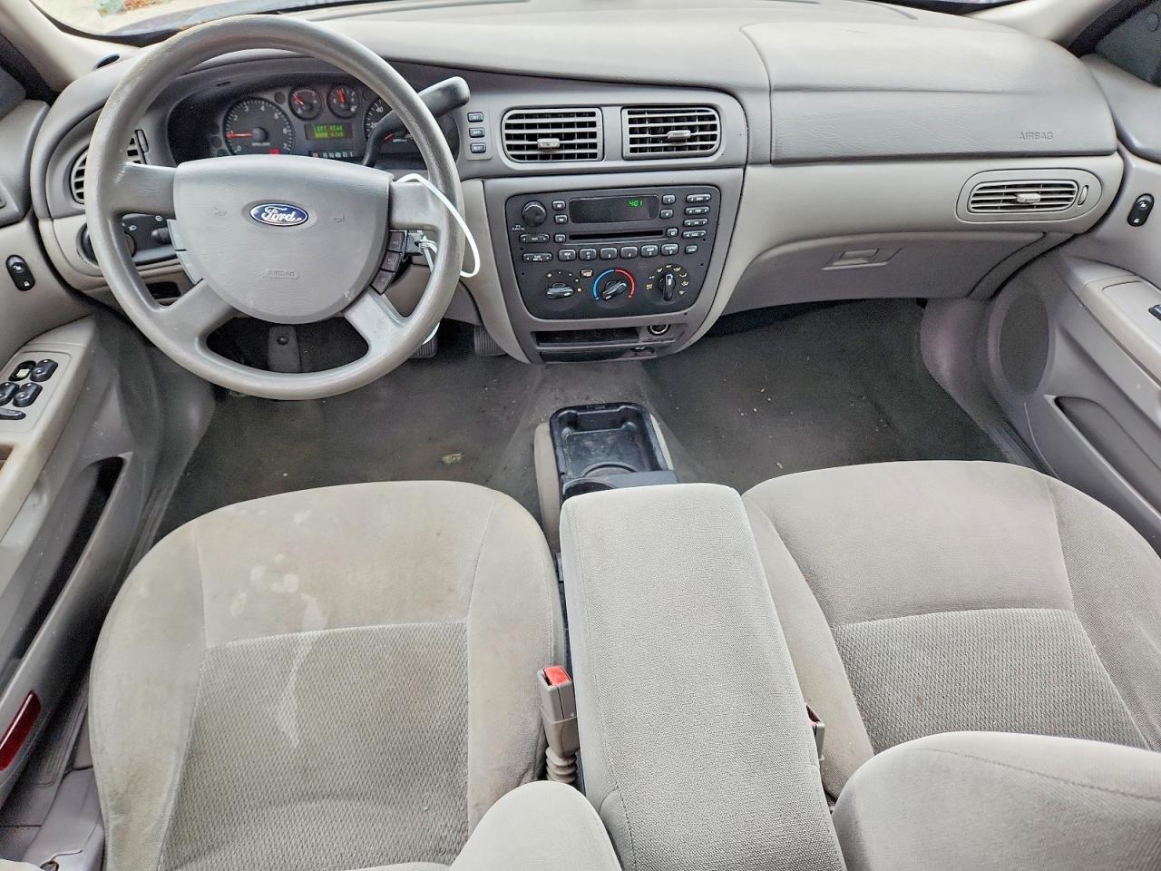 2006 Ford Taurus Se Maroon vin: 1FAFP53UX6A204279