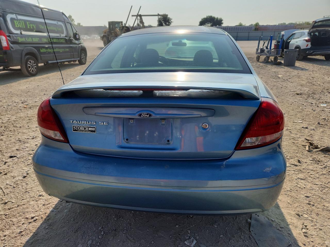 2006 Ford Taurus Se Blue vin: 1FAFP53UX6A232485