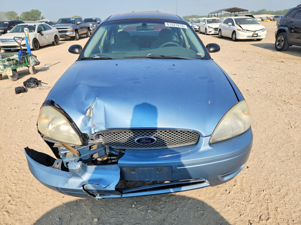 2006 Ford Taurus Se Blue vin: 1FAFP53UX6A232485