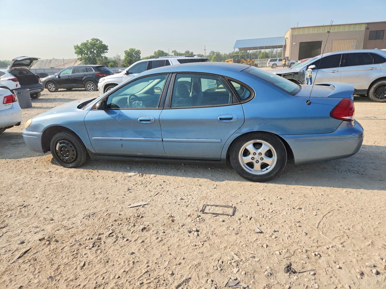 2006 Ford Taurus Se Blue vin: 1FAFP53UX6A232485