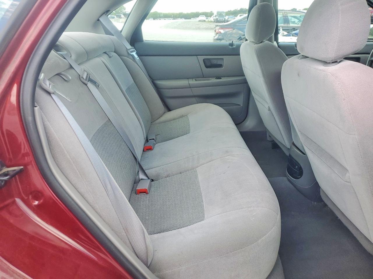 2006 Ford Taurus Se Maroon vin: 1FAFP53UX6A242532