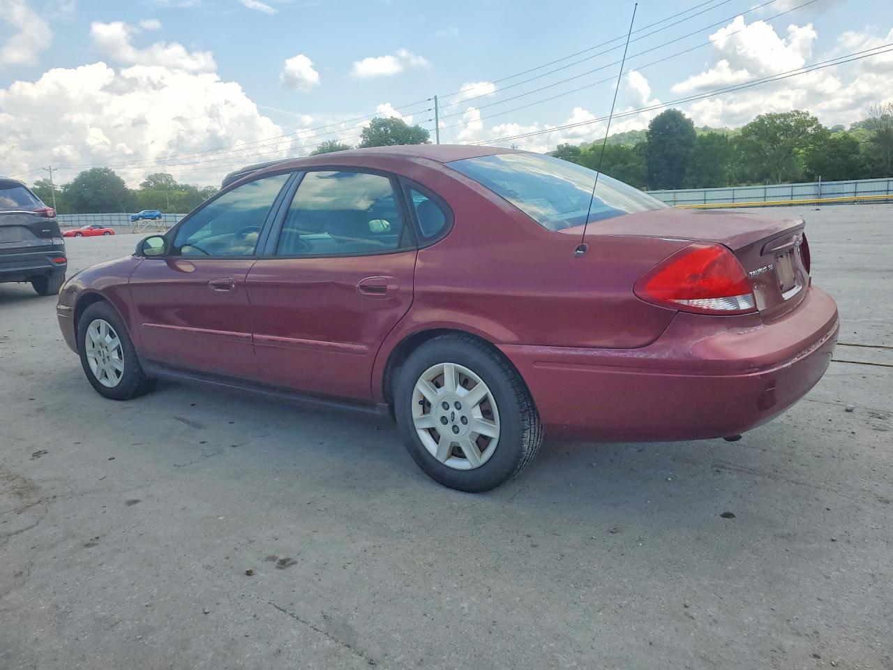 2006 Ford Taurus Se Maroon vin: 1FAFP53UX6A242532
