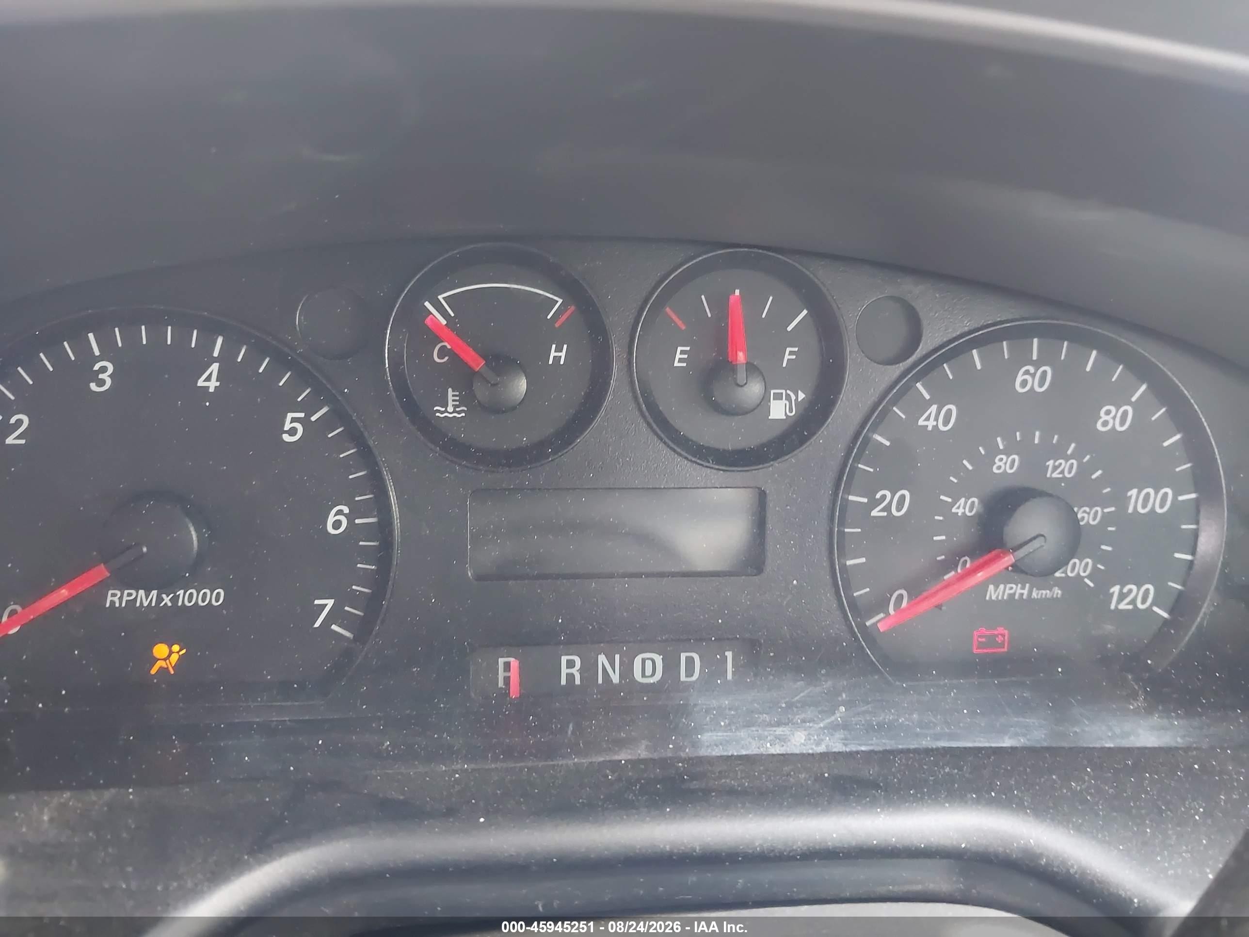 2007 Ford Taurus Se Red vin: 1FAFP53UX7A112123
