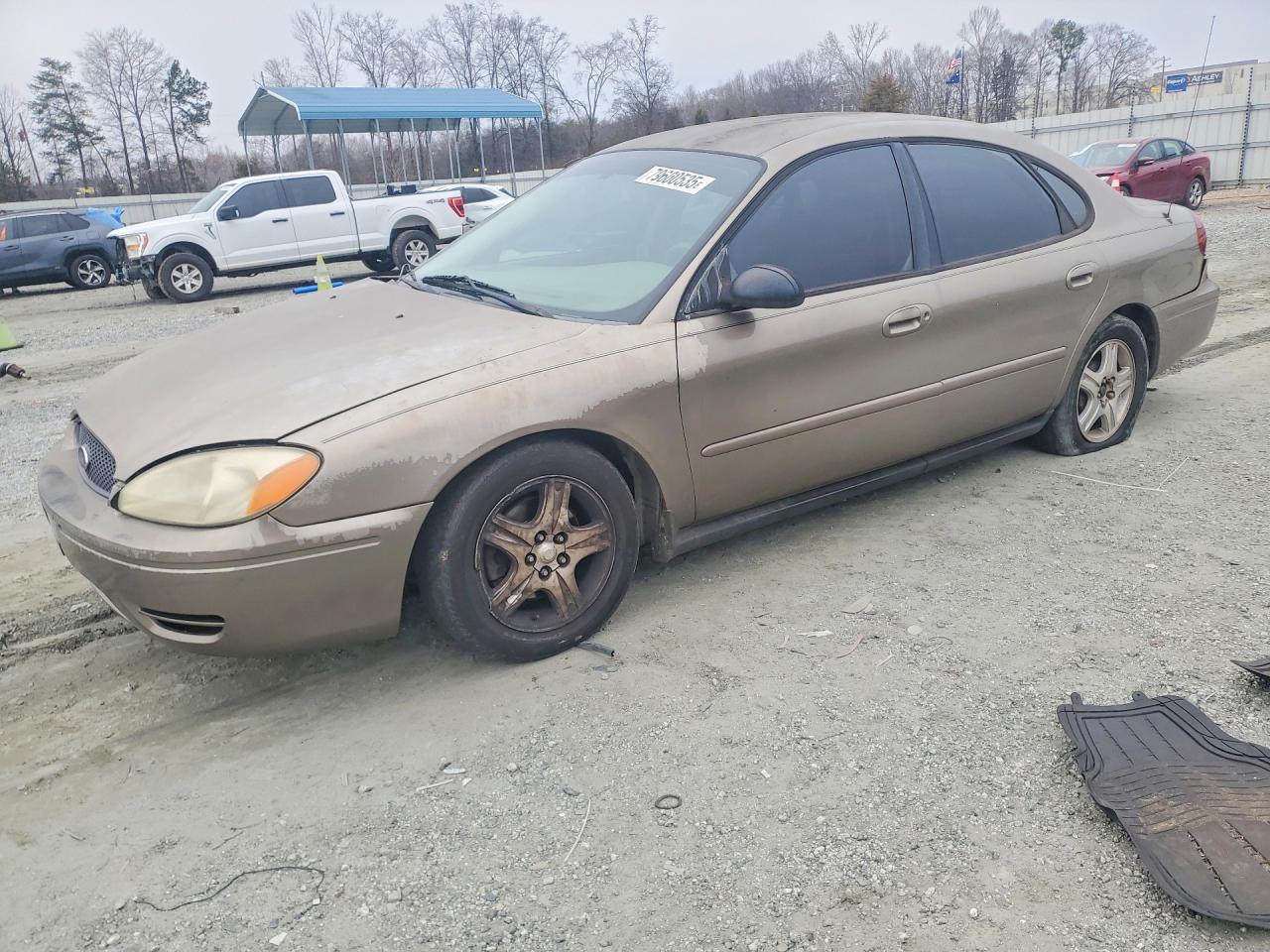 2007 Ford Taurus Se Gold vin: 1FAFP53UX7A113630