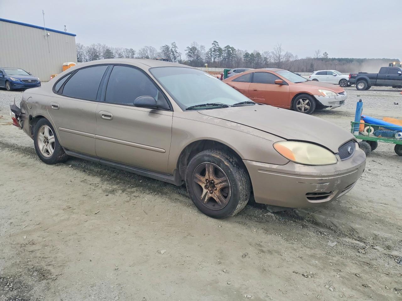 2007 Ford Taurus Se Gold vin: 1FAFP53UX7A113630