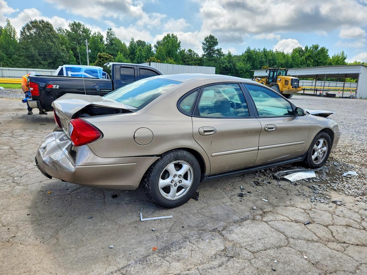 2003 Ford Taurus Ses Tan vin: 1FAFP55203G136000