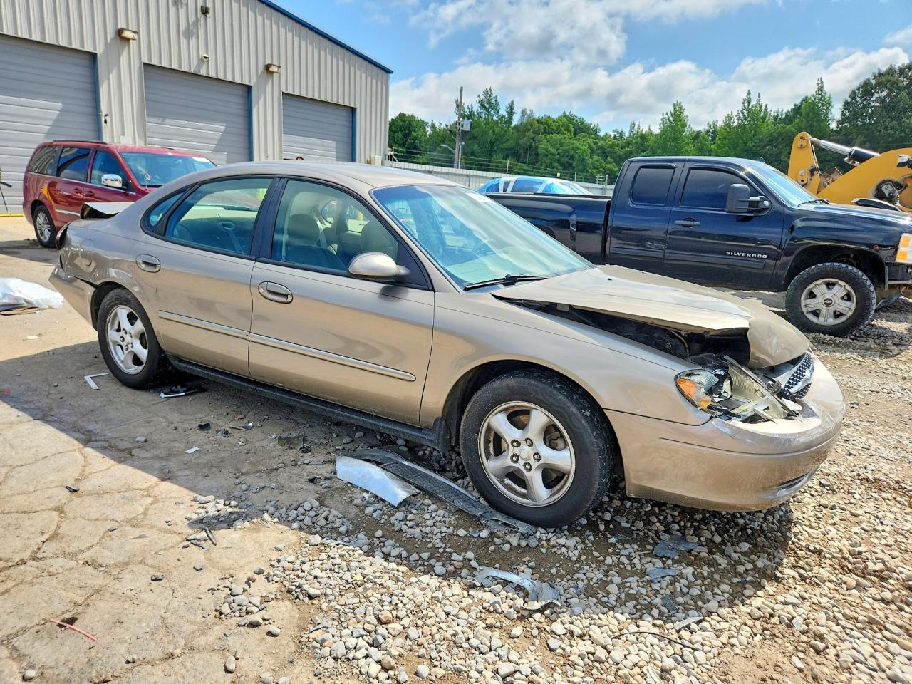 2003 Ford Taurus Ses Tan vin: 1FAFP55203G136000