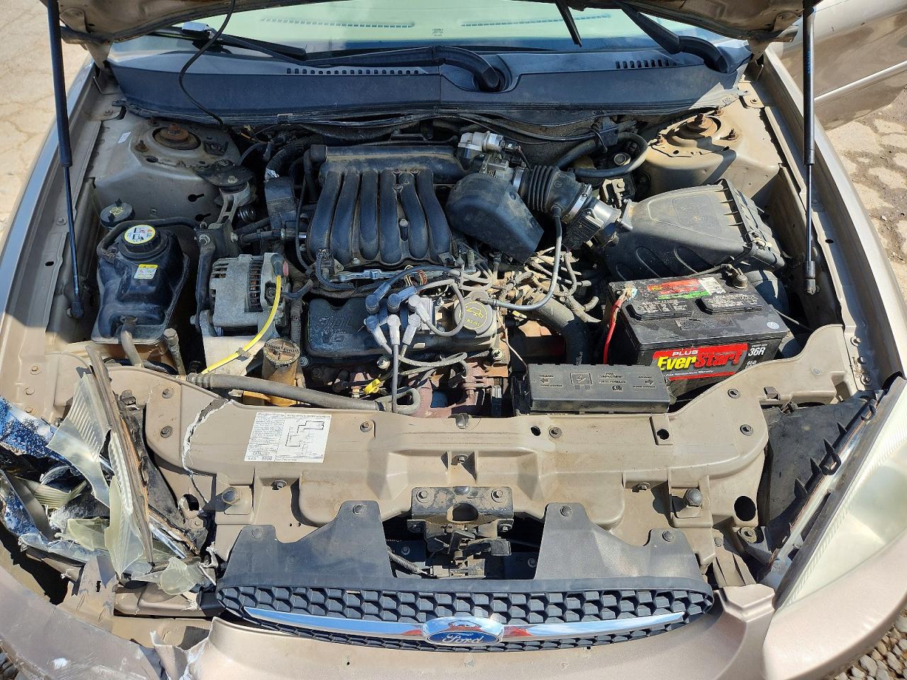 2003 Ford Taurus Ses Tan vin: 1FAFP55203G136000