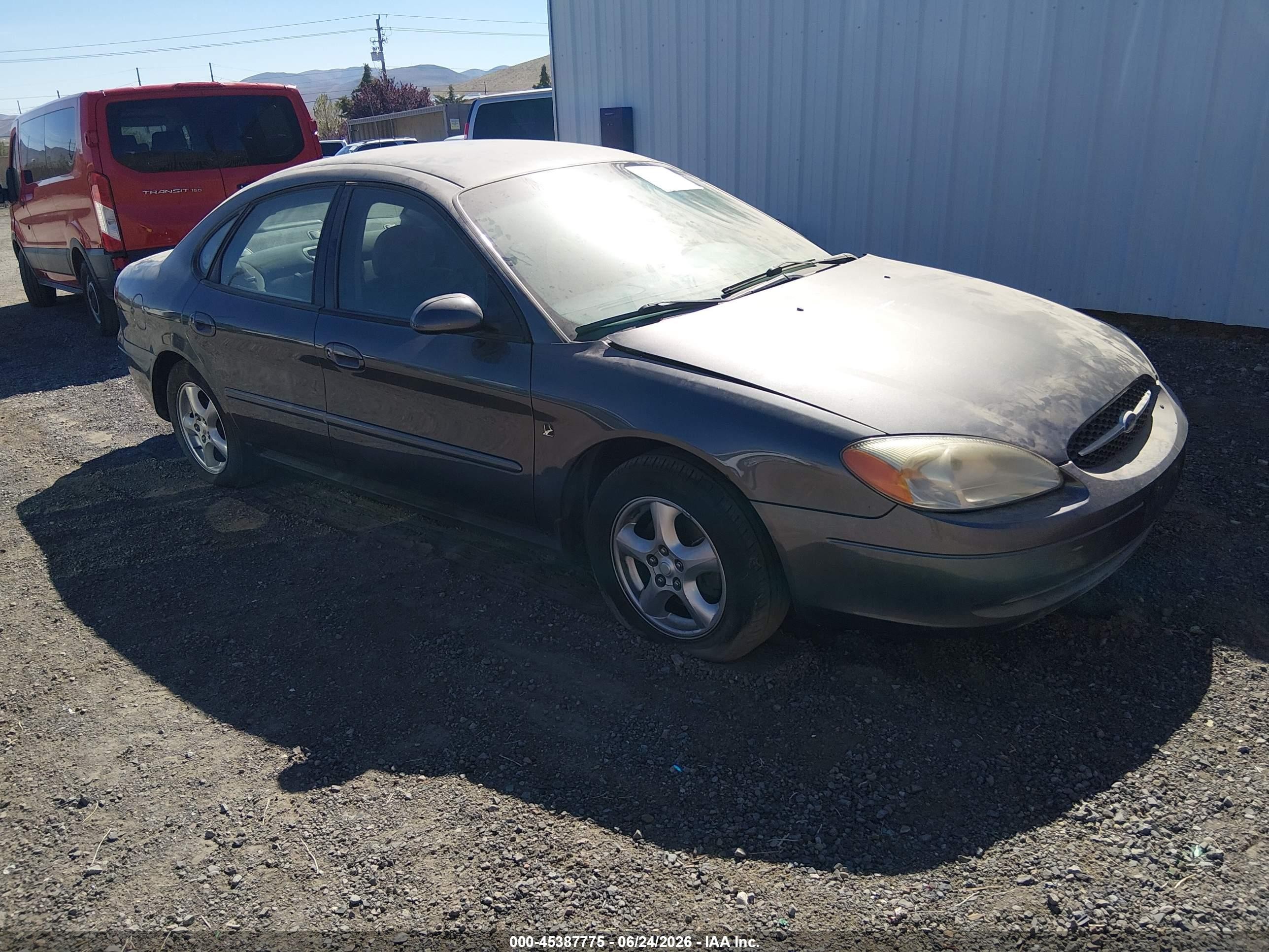 2002 Ford Taurus Ses Standard Silver vin: 1FAFP55212G258749