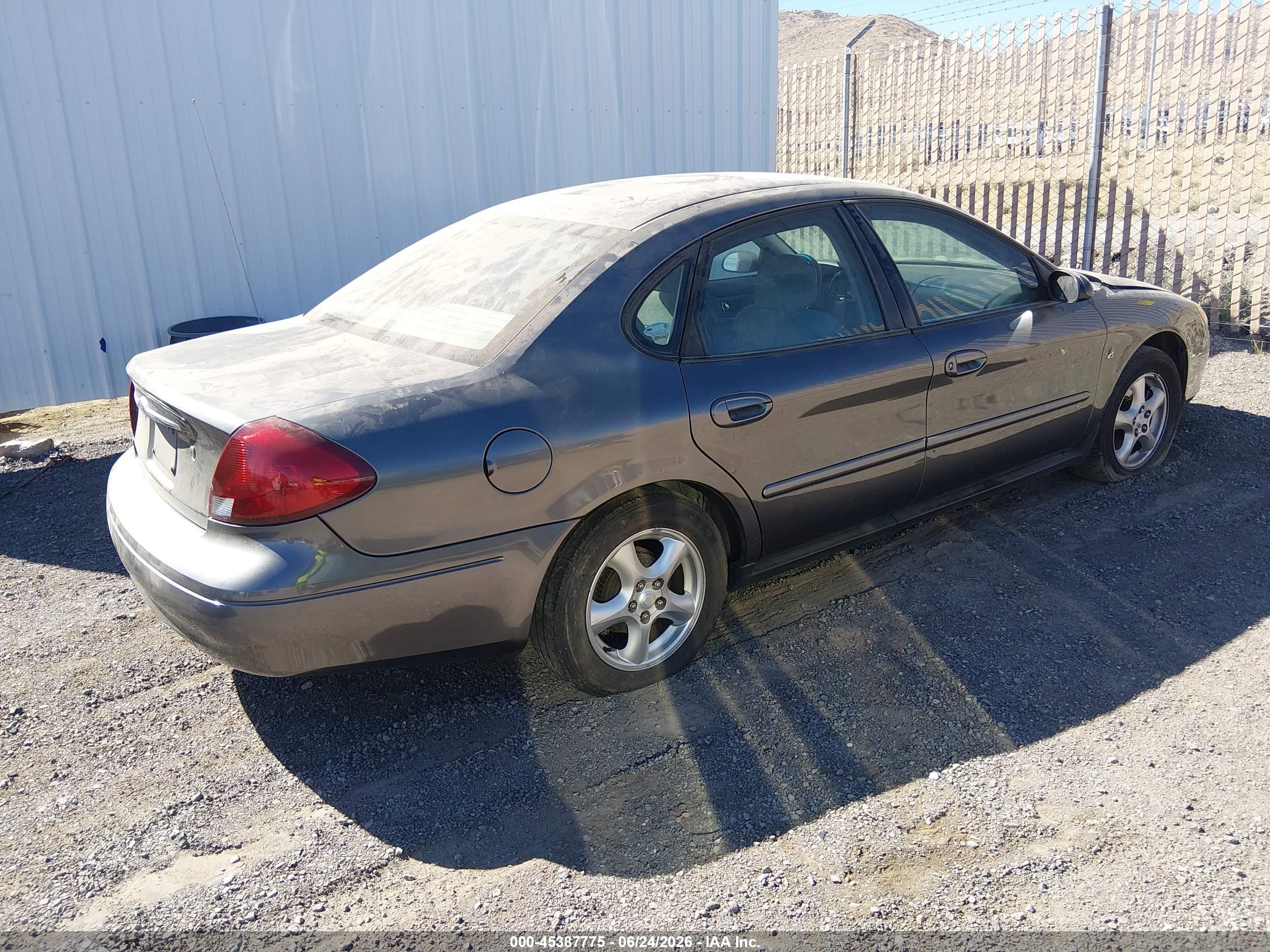 2002 Ford Taurus Ses Standard Silver vin: 1FAFP55212G258749