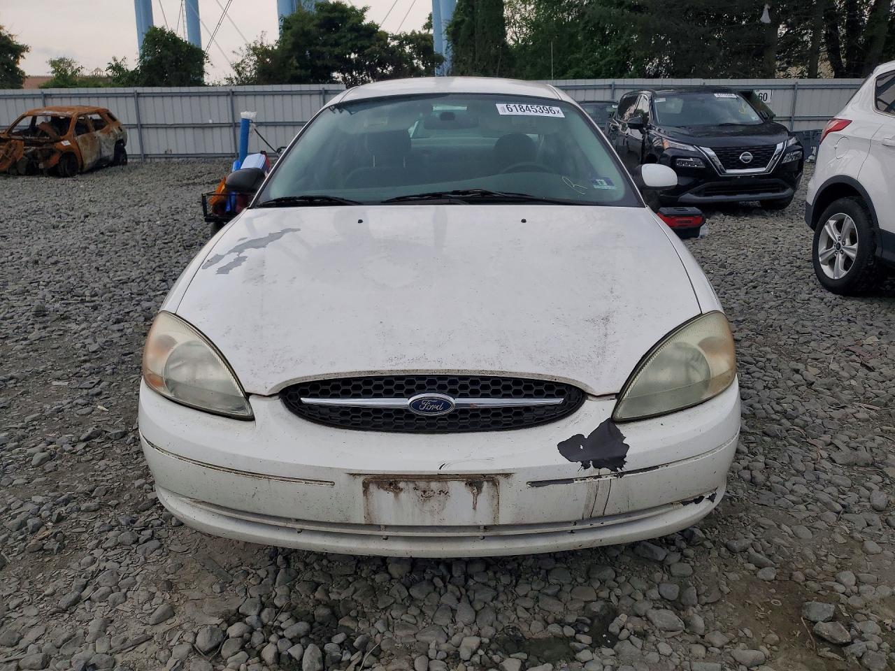 2003 Ford Taurus Ses White vin: 1FAFP55213G229642