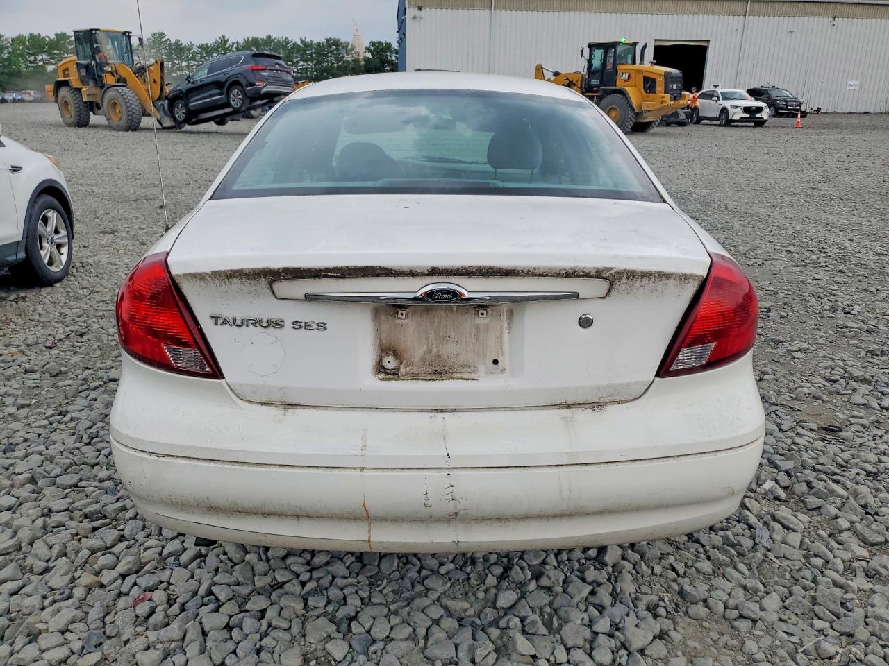2003 Ford Taurus Ses White vin: 1FAFP55213G229642