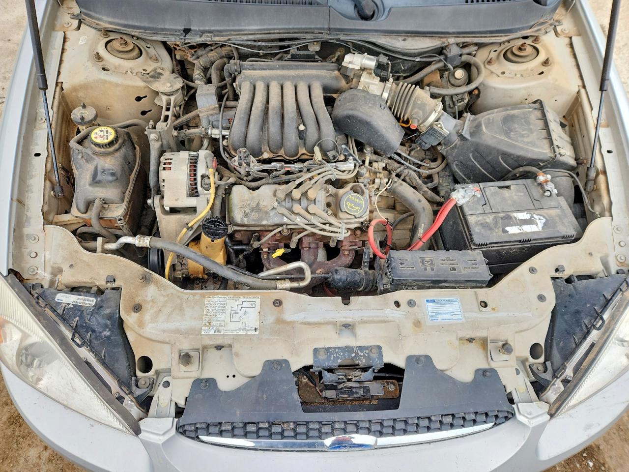 2003 Ford Taurus Ses Silver vin: 1FAFP55223G213563