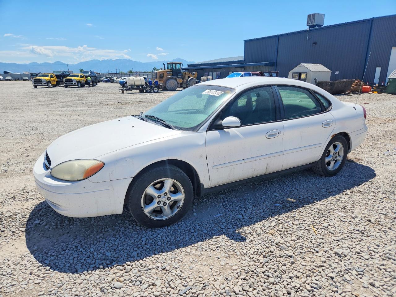 2001 Ford Taurus Ses White vin: 1FAFP55231G239053