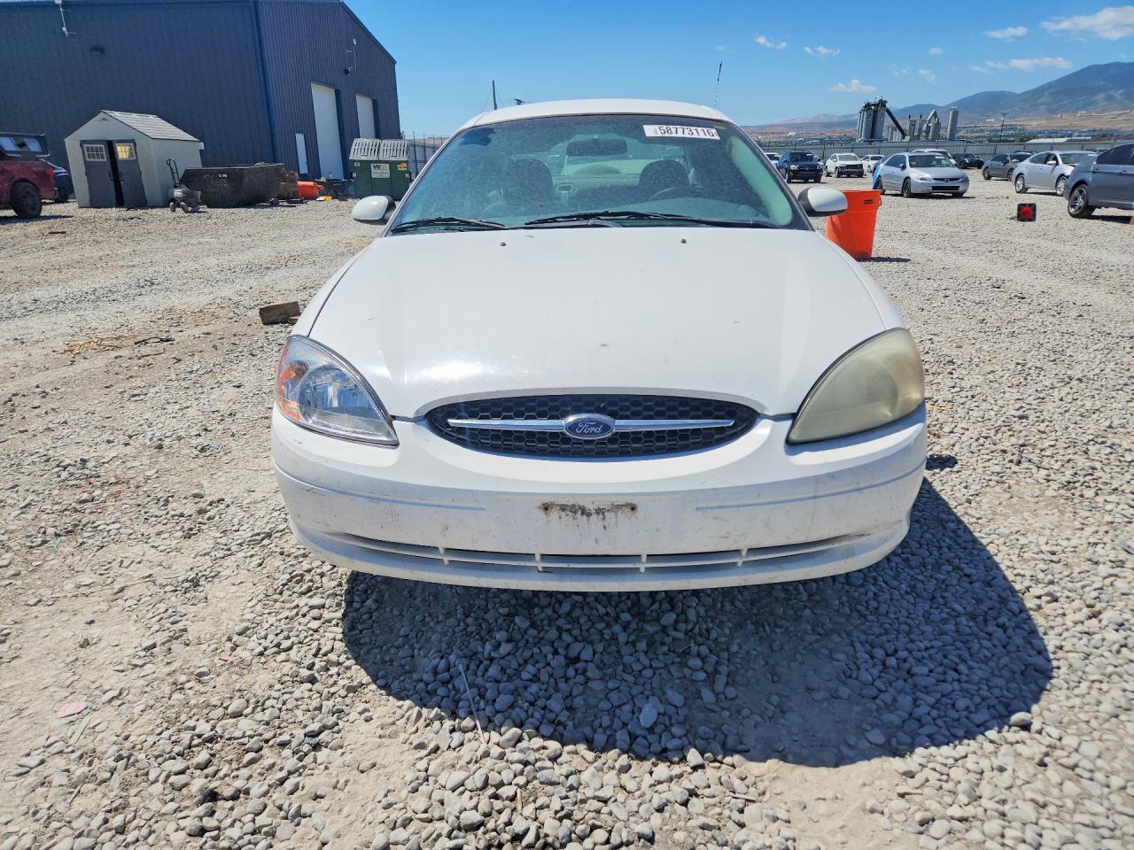 2001 Ford Taurus Ses White vin: 1FAFP55231G239053