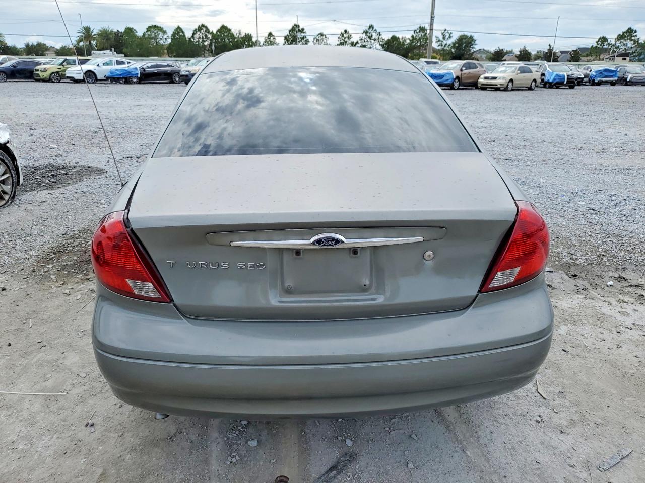 2003 Ford Taurus Ses Silver vin: 1FAFP55233A214336