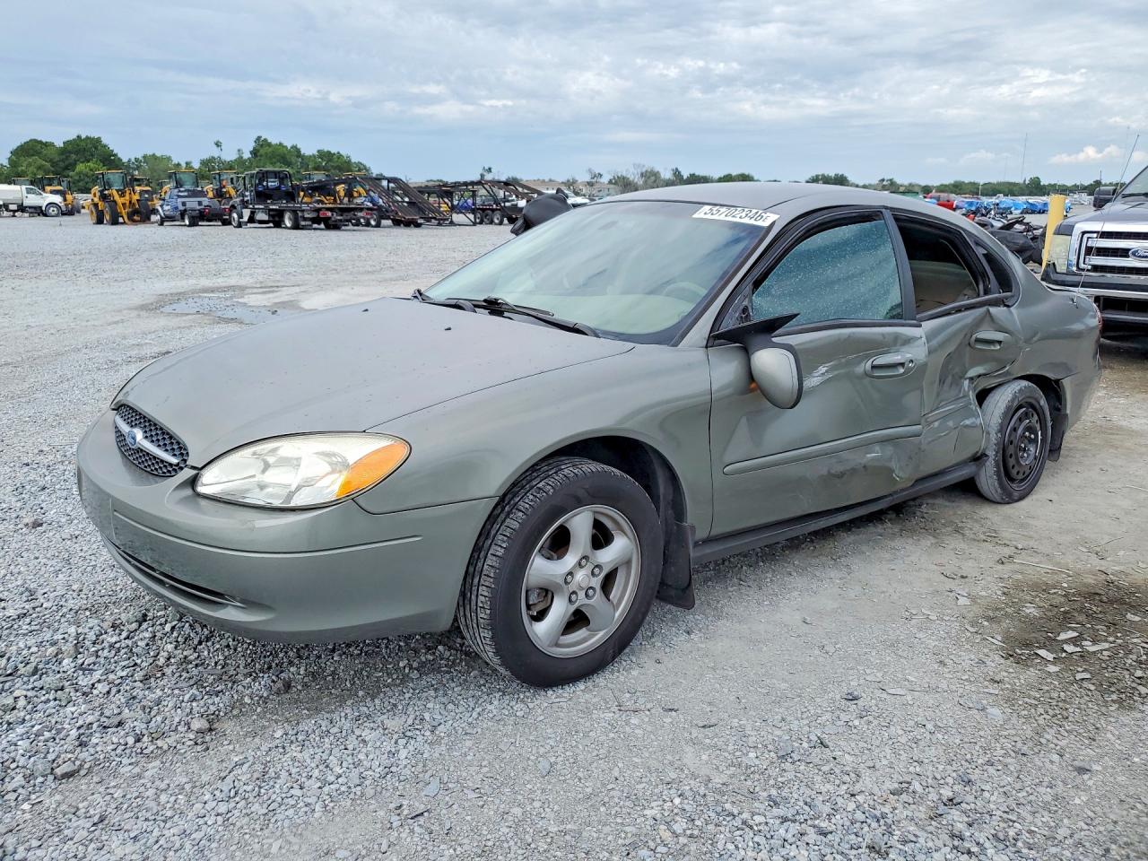 2003 Ford Taurus Ses Silver vin: 1FAFP55233A214336