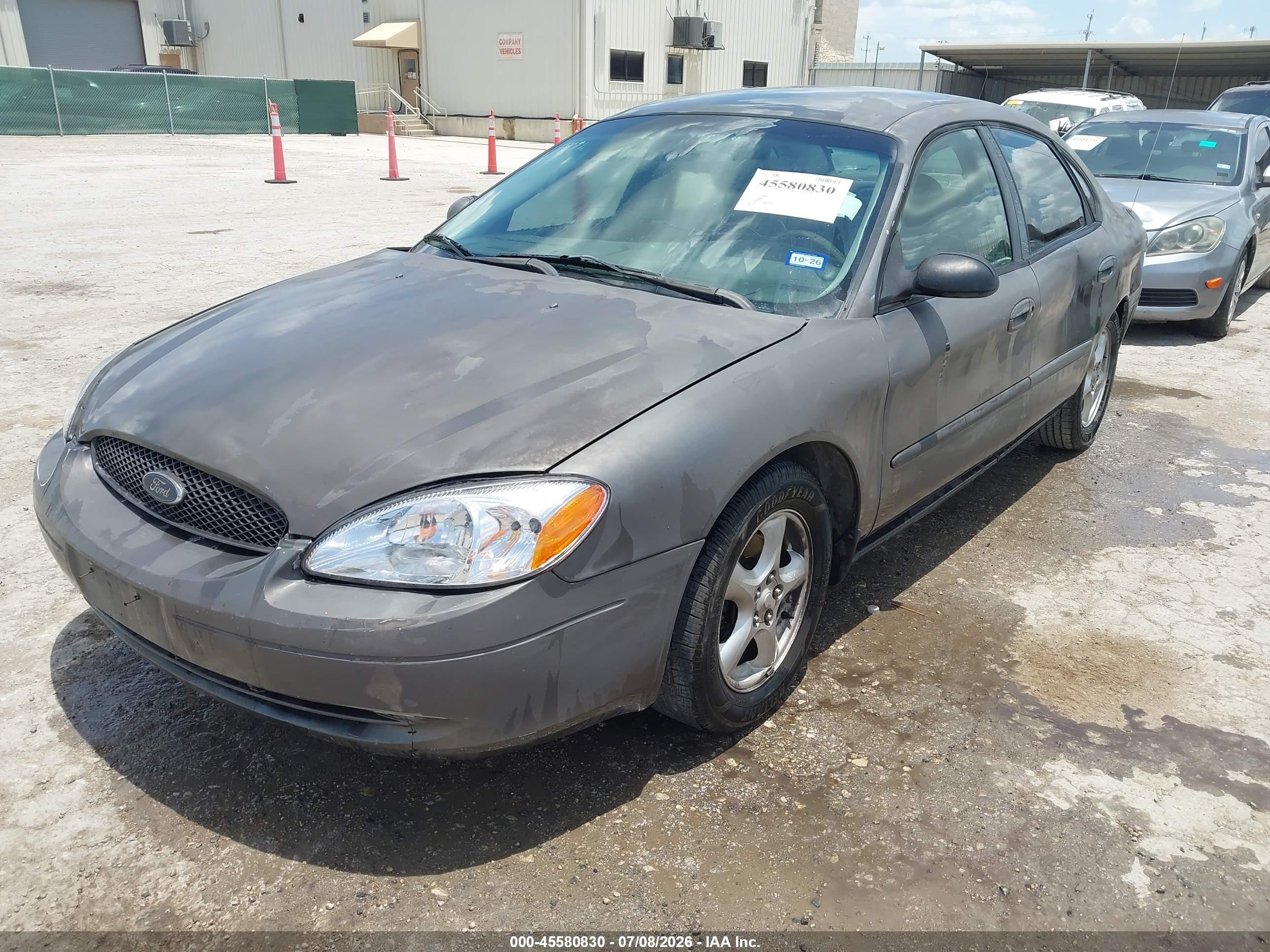 2002 Ford Taurus Ses Standard Gray vin: 1FAFP55242A210343