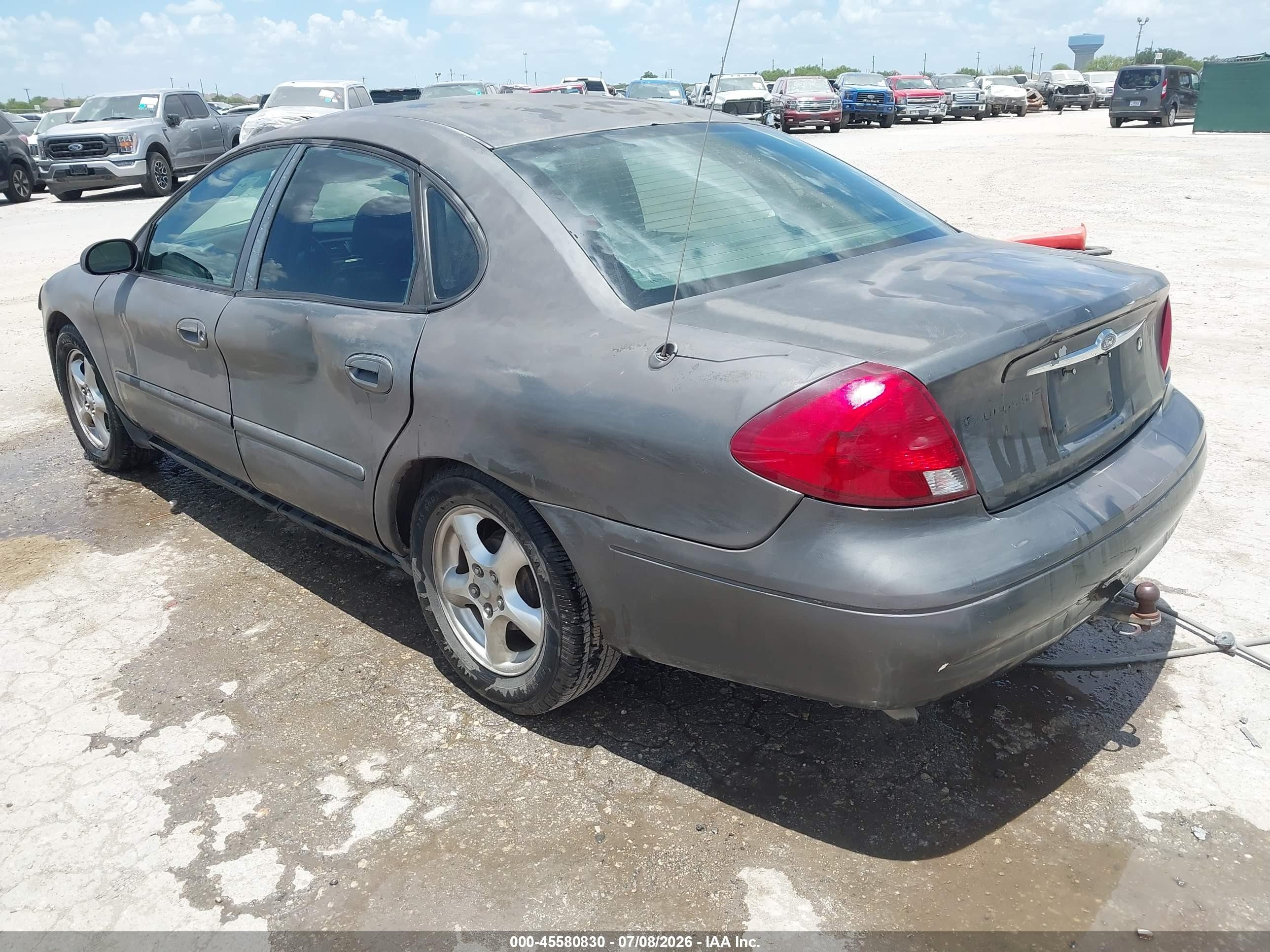 2002 Ford Taurus Ses Standard Gray vin: 1FAFP55242A210343