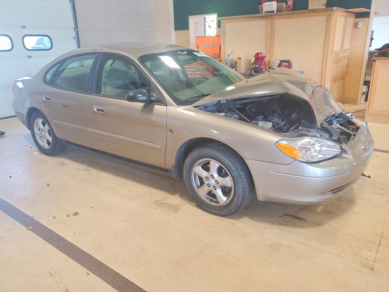 2002 Ford Taurus Ses Brown vin: 1FAFP55242G273388