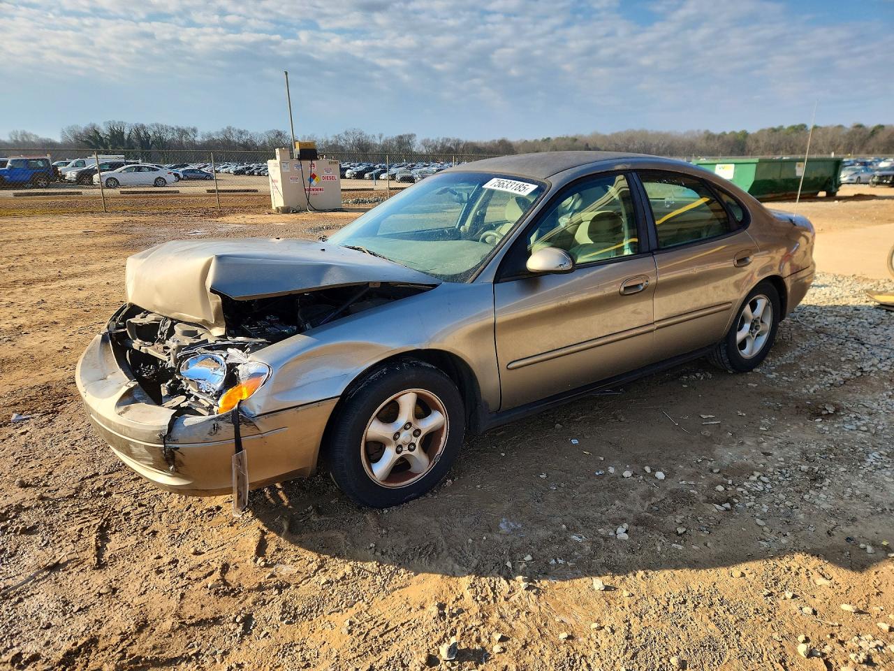 2003 Ford Taurus Ses Gold vin: 1FAFP55243G201155