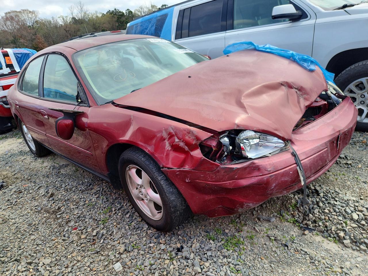 2003 Ford Taurus Ses Red vin: 1FAFP55263A208675