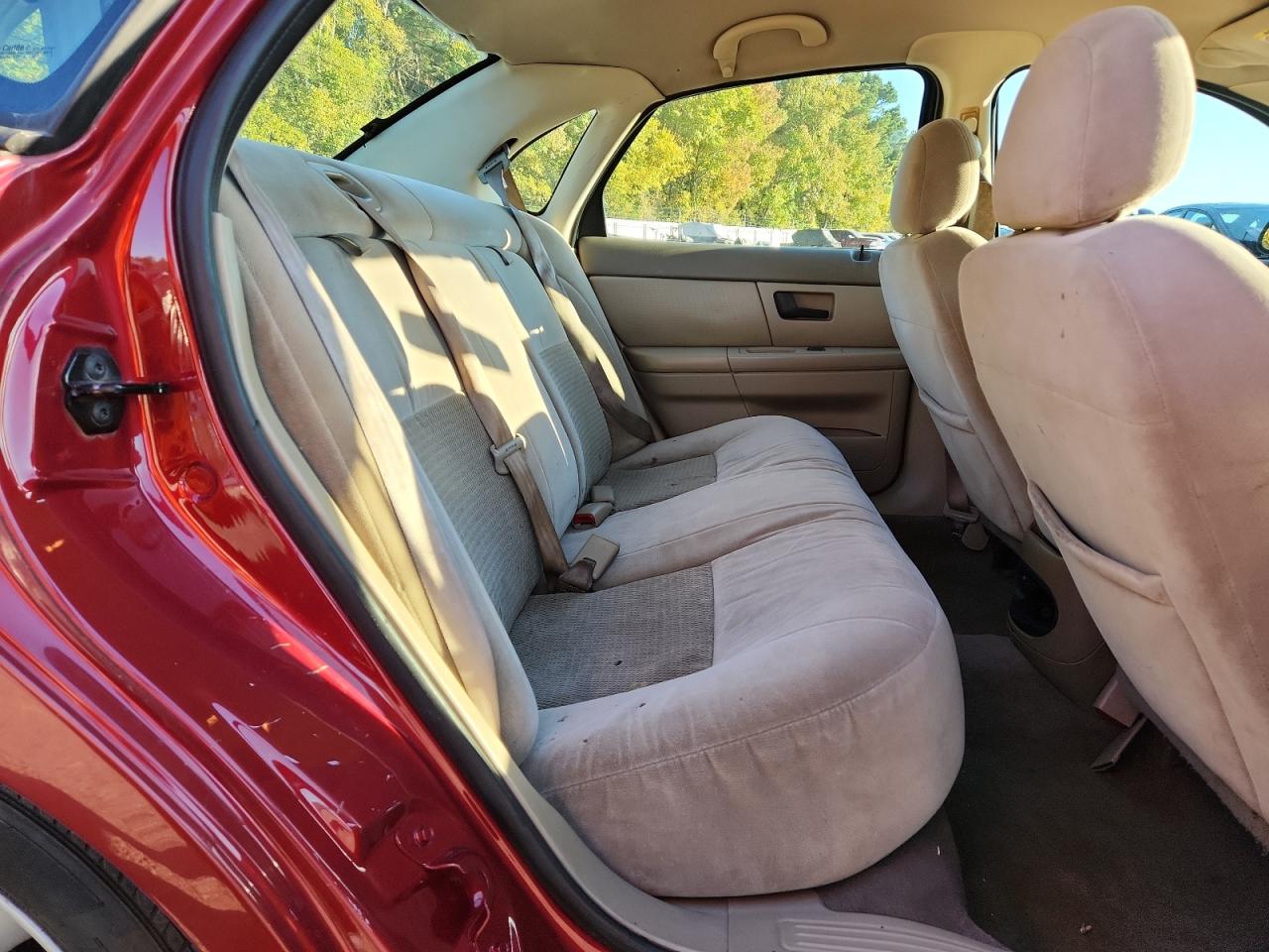 2003 Ford Taurus Ses Red vin: 1FAFP55263A208675