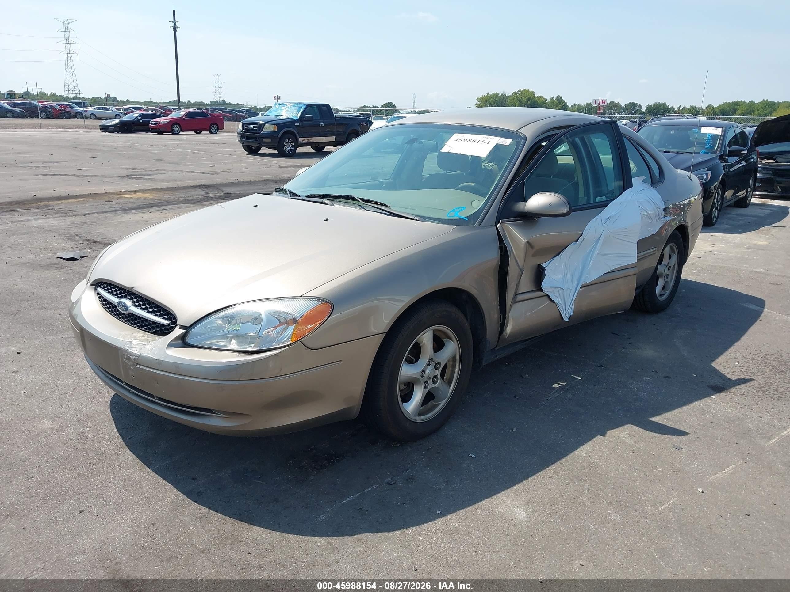 2003 Ford Taurus Ses Коричневый vin: 1FAFP55263G227501