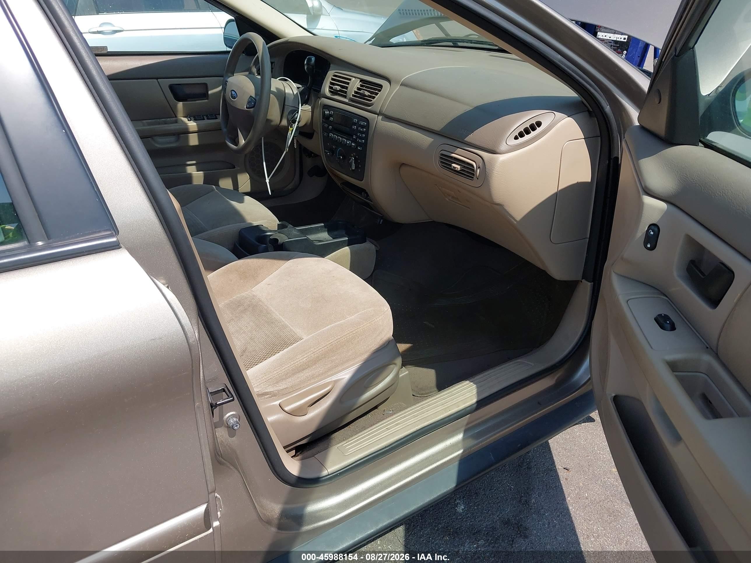 2003 Ford Taurus Ses Коричневый vin: 1FAFP55263G227501