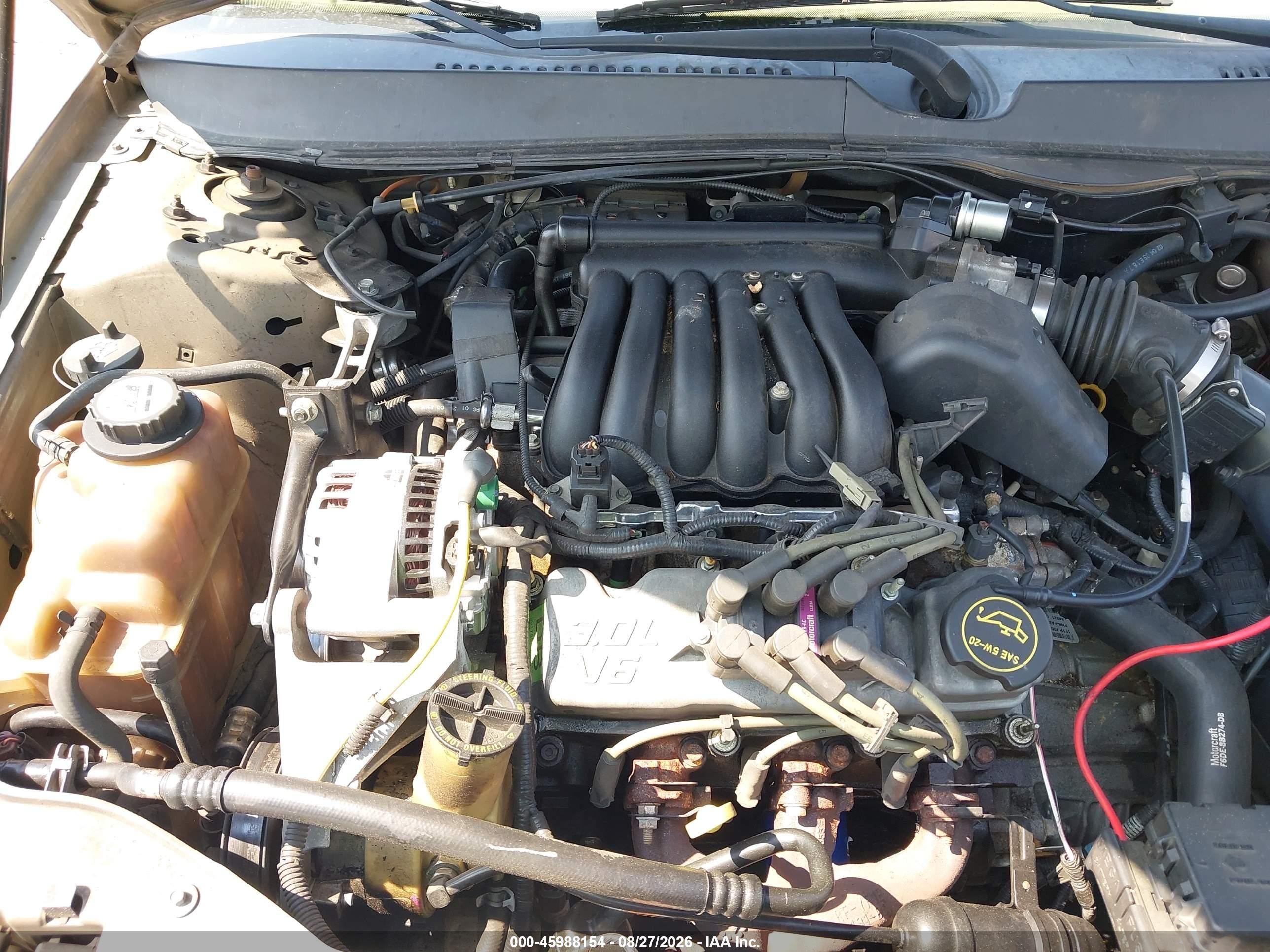 2003 Ford Taurus Ses Коричневый vin: 1FAFP55263G227501