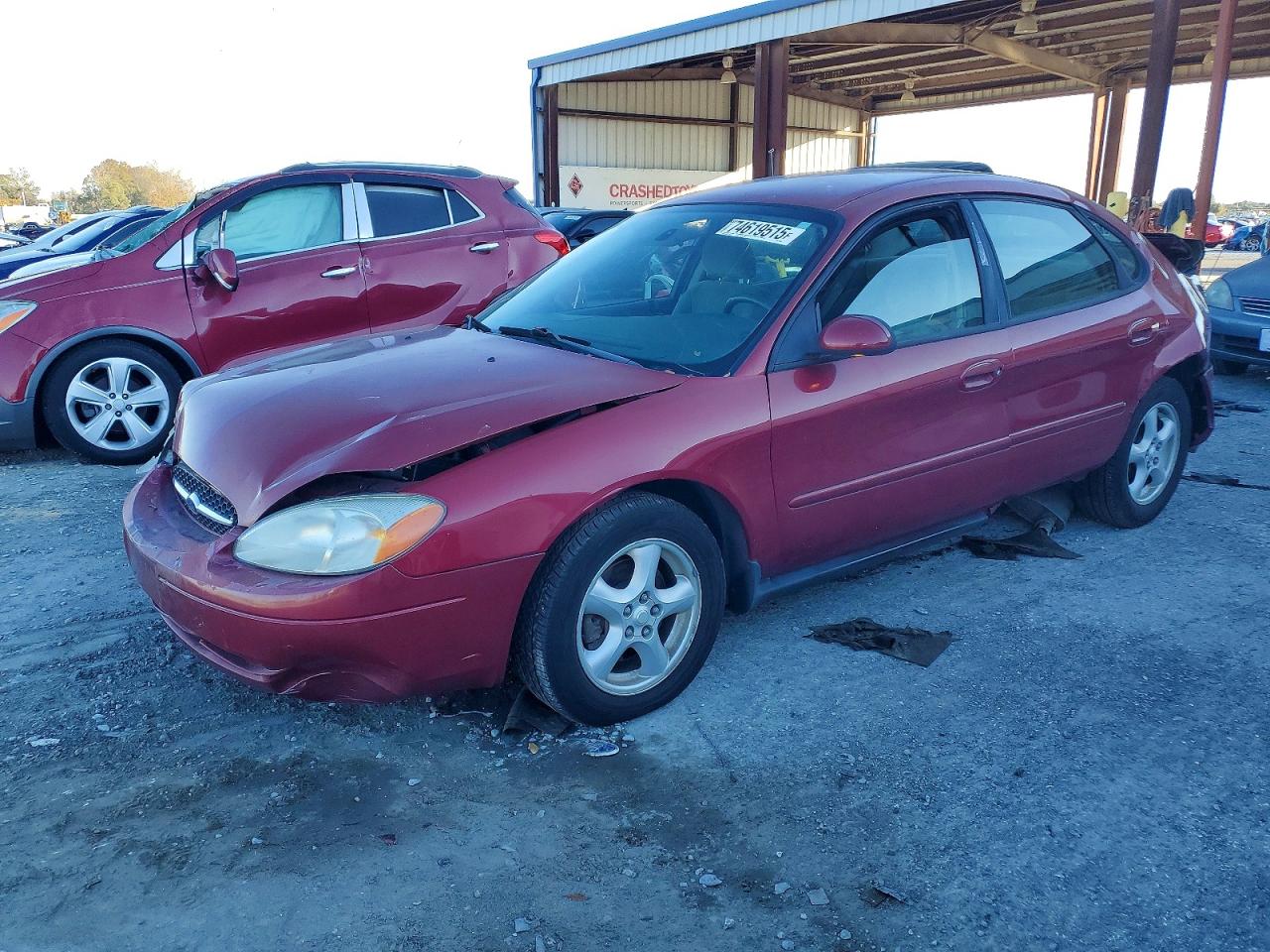 2003 Ford Taurus Ses Burgundy vin: 1FAFP55263G236280