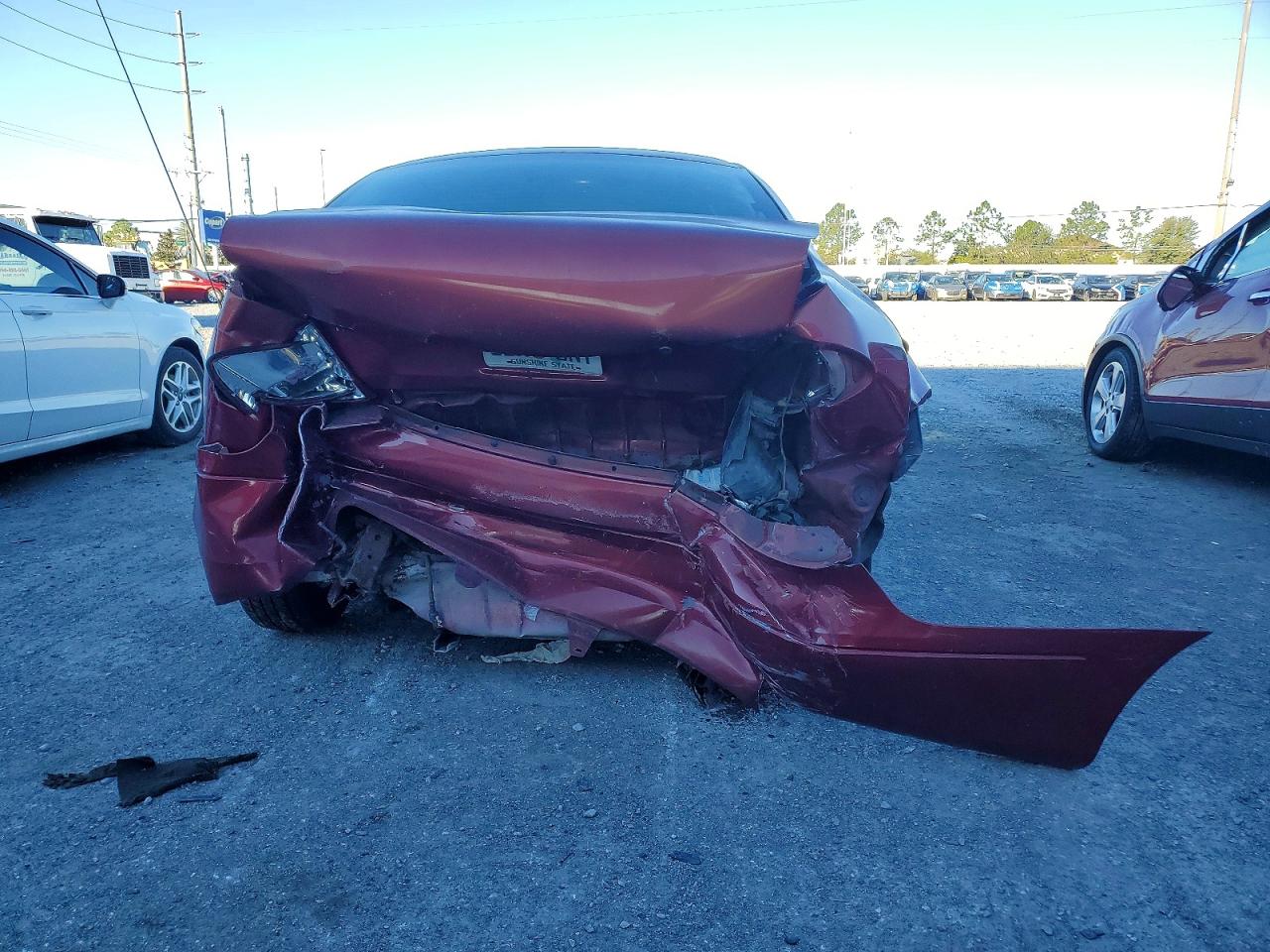2003 Ford Taurus Ses Burgundy vin: 1FAFP55263G236280
