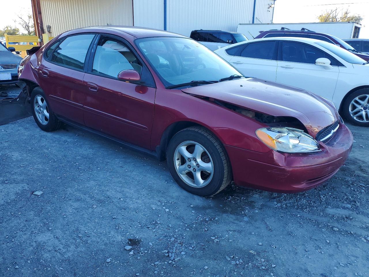 2003 Ford Taurus Ses Burgundy vin: 1FAFP55263G236280