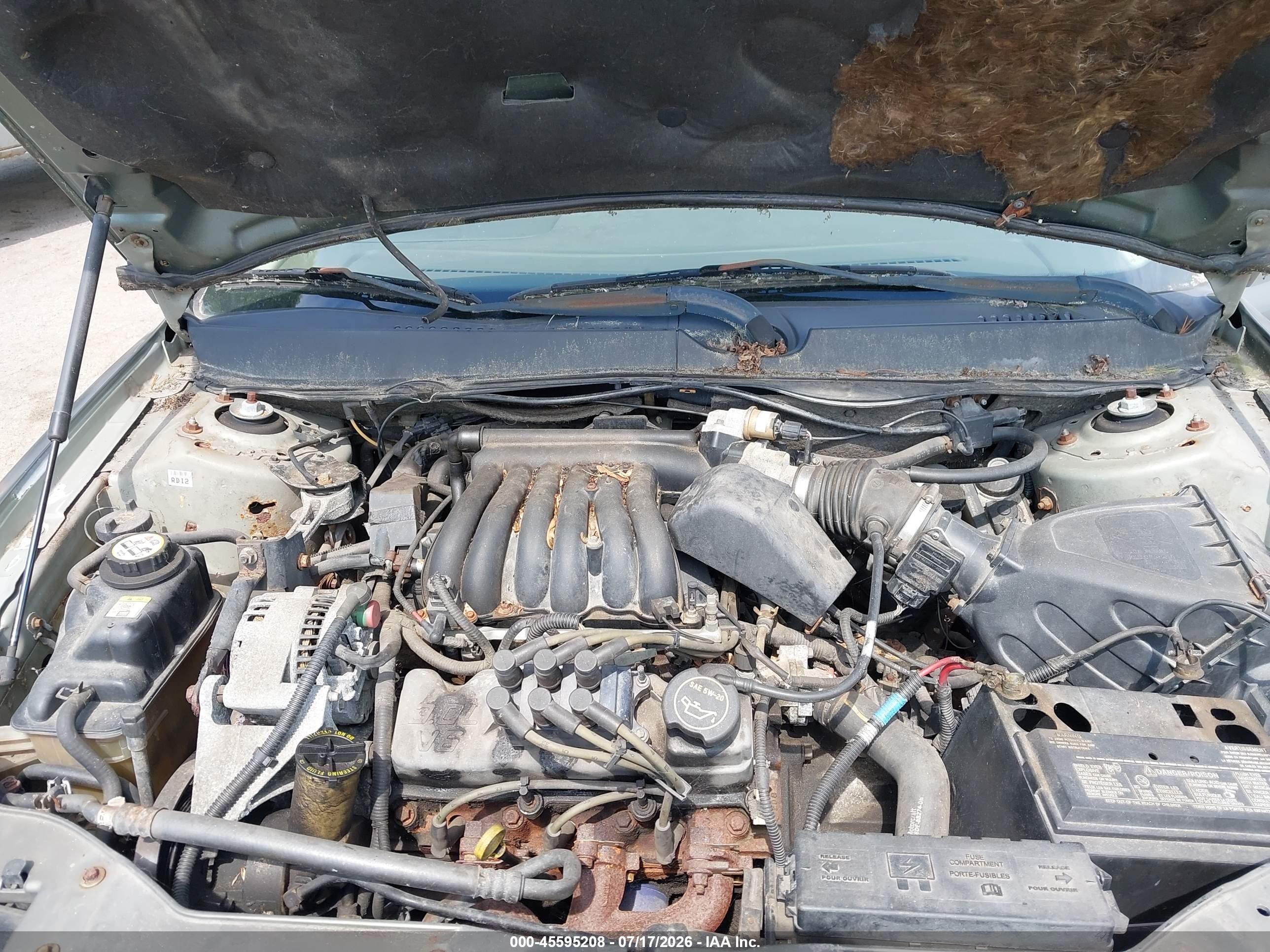 2002 Ford Taurus Ses Standard Gray vin: 1FAFP55272A224883