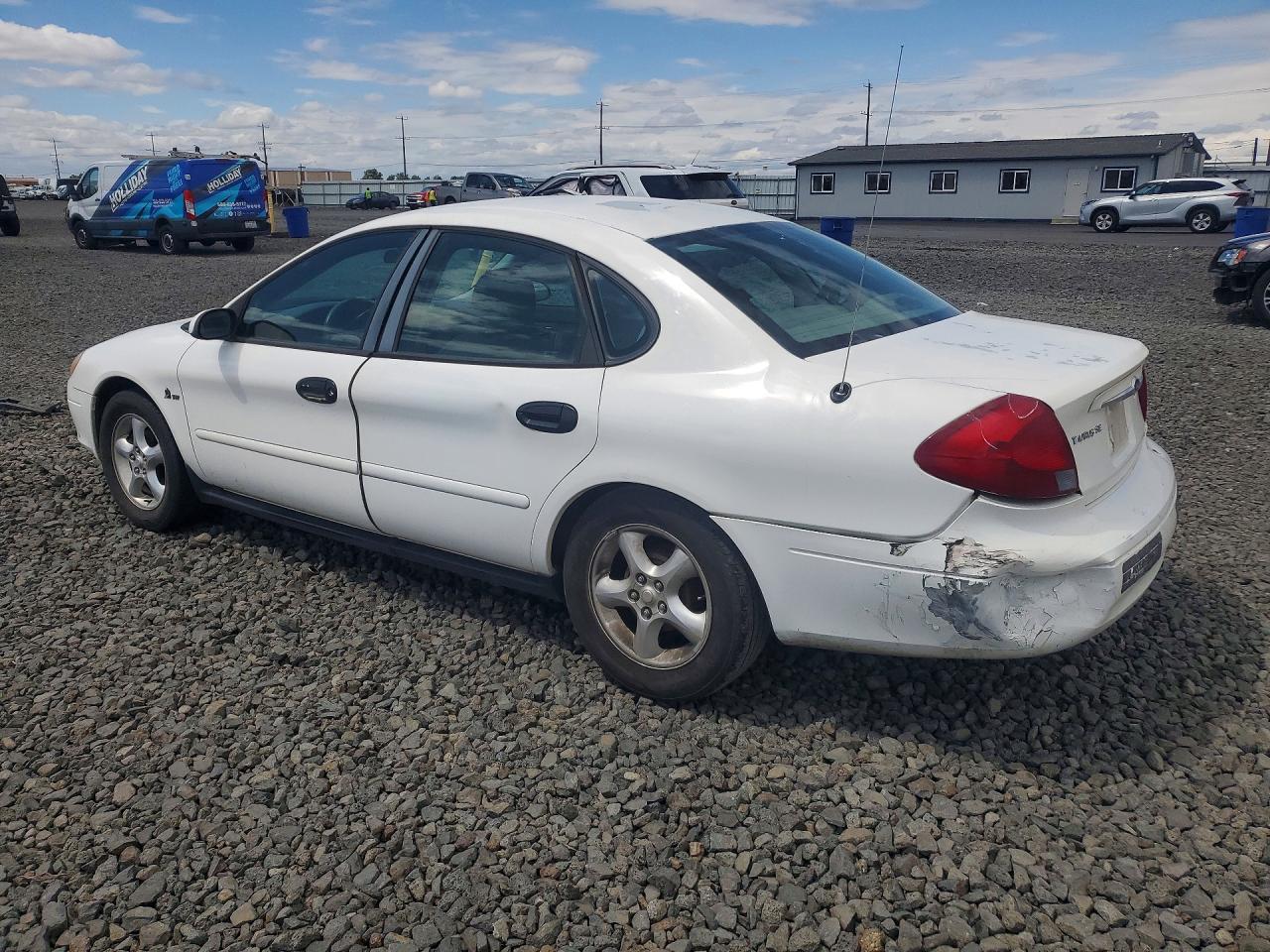 2000 Ford Taurus Ses White vin: 1FAFP5527YG171866