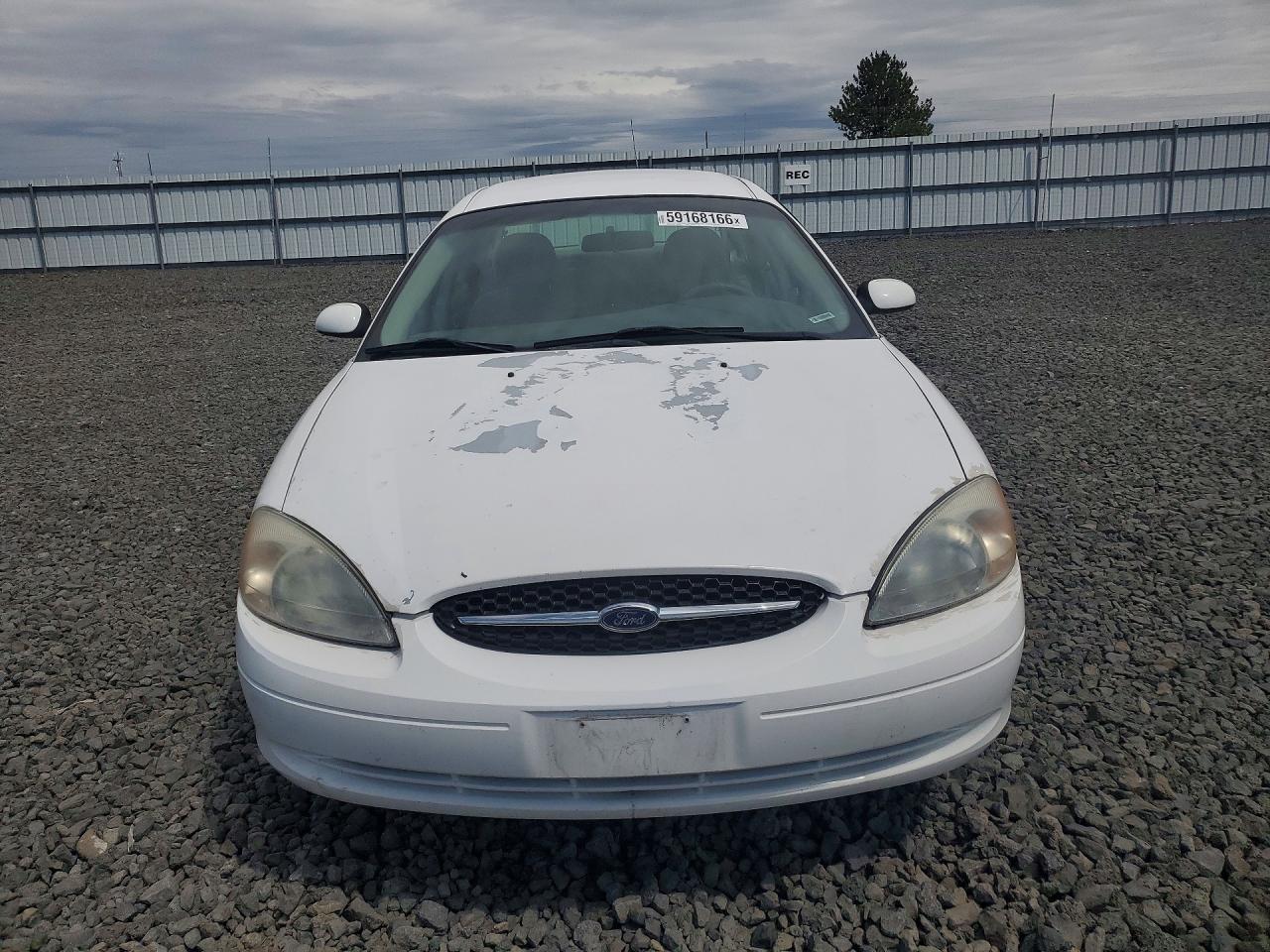 2000 Ford Taurus Ses White vin: 1FAFP5527YG171866