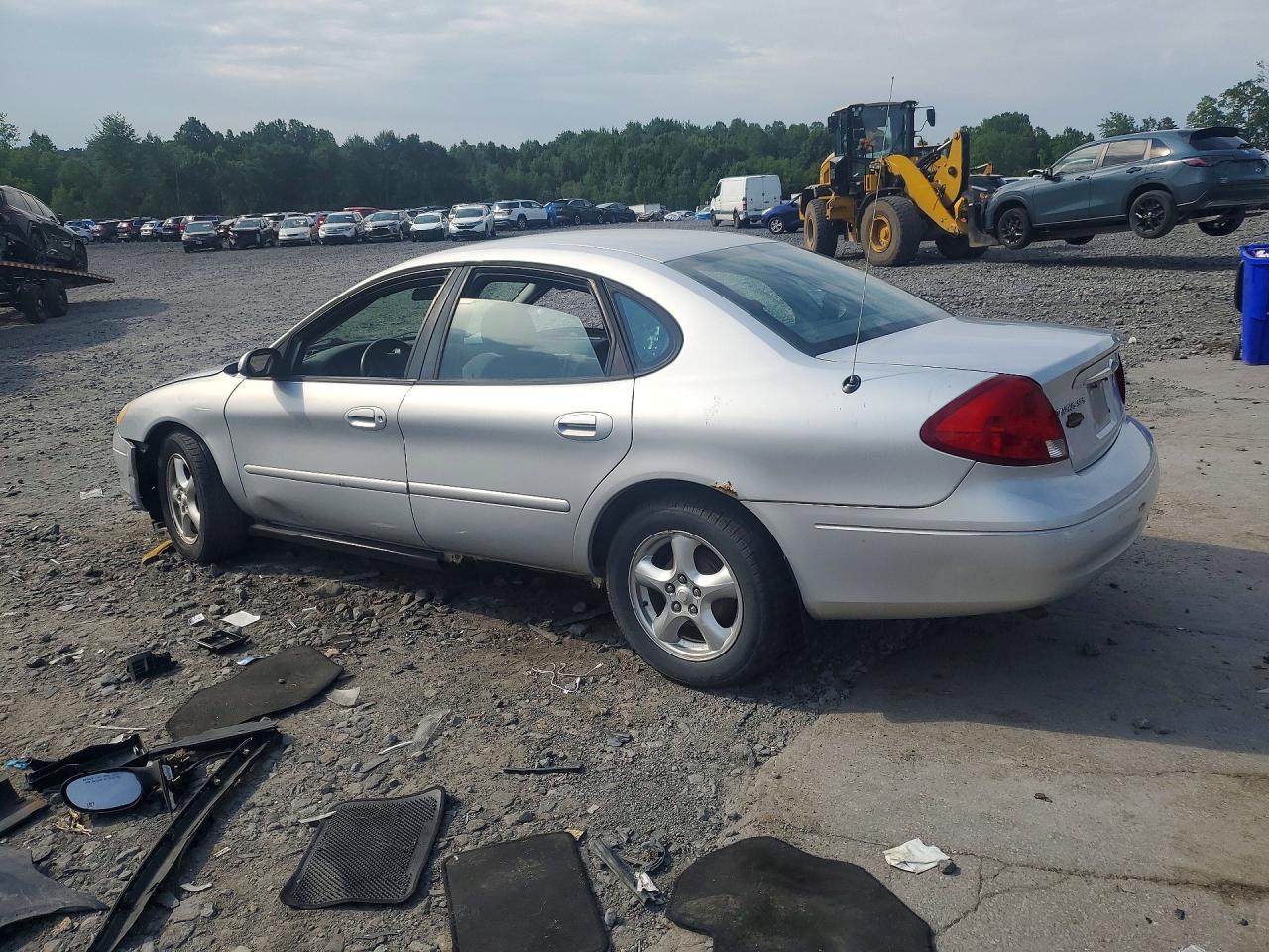 2003 Ford Taurus Ses Silver vin: 1FAFP55283G278434