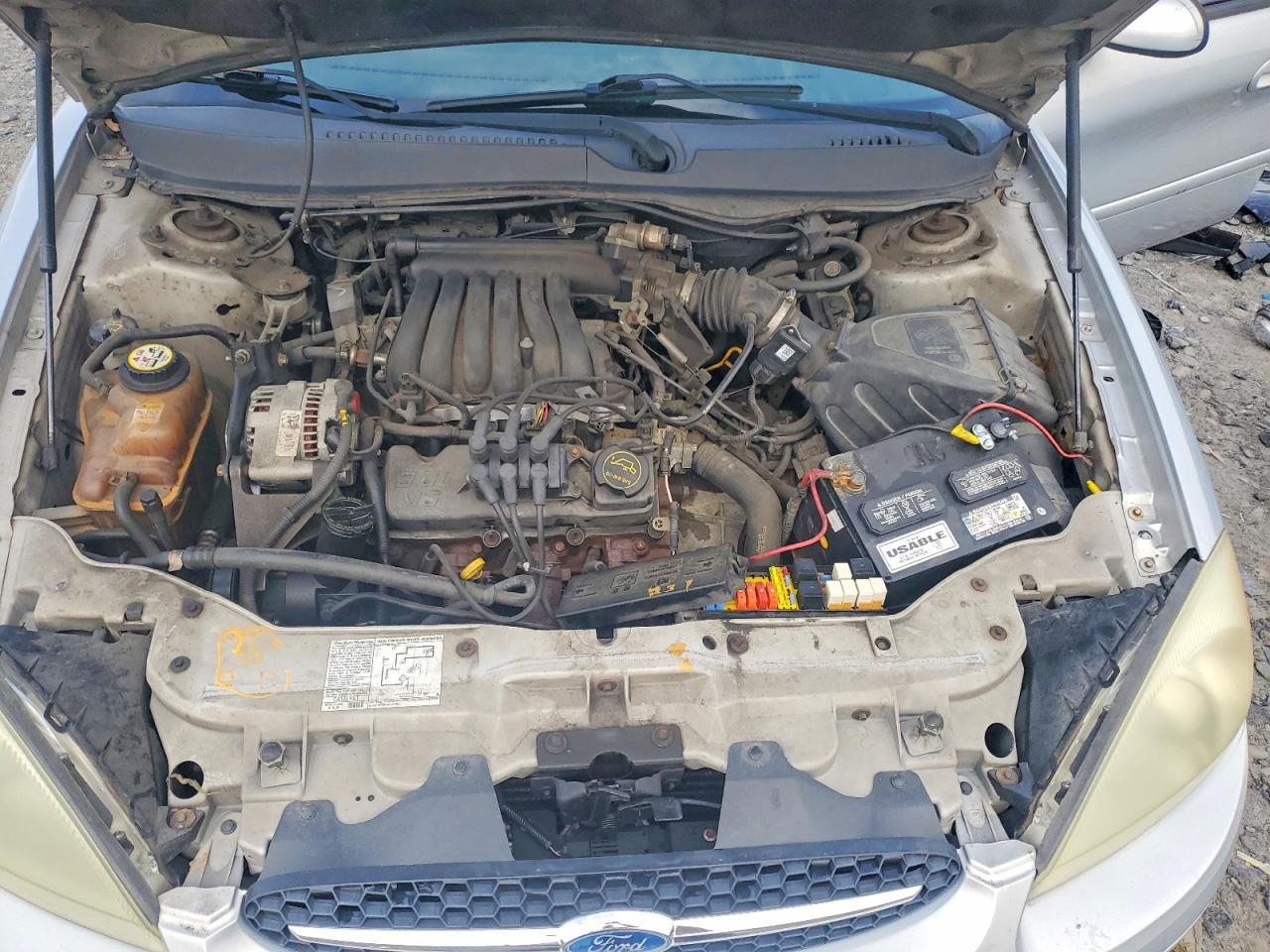 2003 Ford Taurus Ses Silver vin: 1FAFP55283G278434