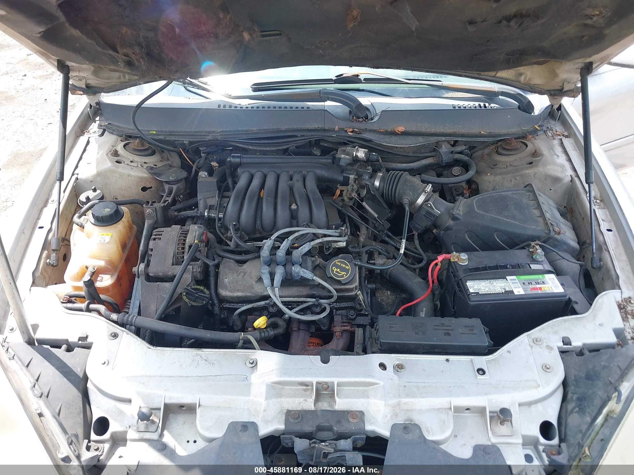 2002 Ford Taurus Ses Standard Silver vin: 1FAFP55292G261768