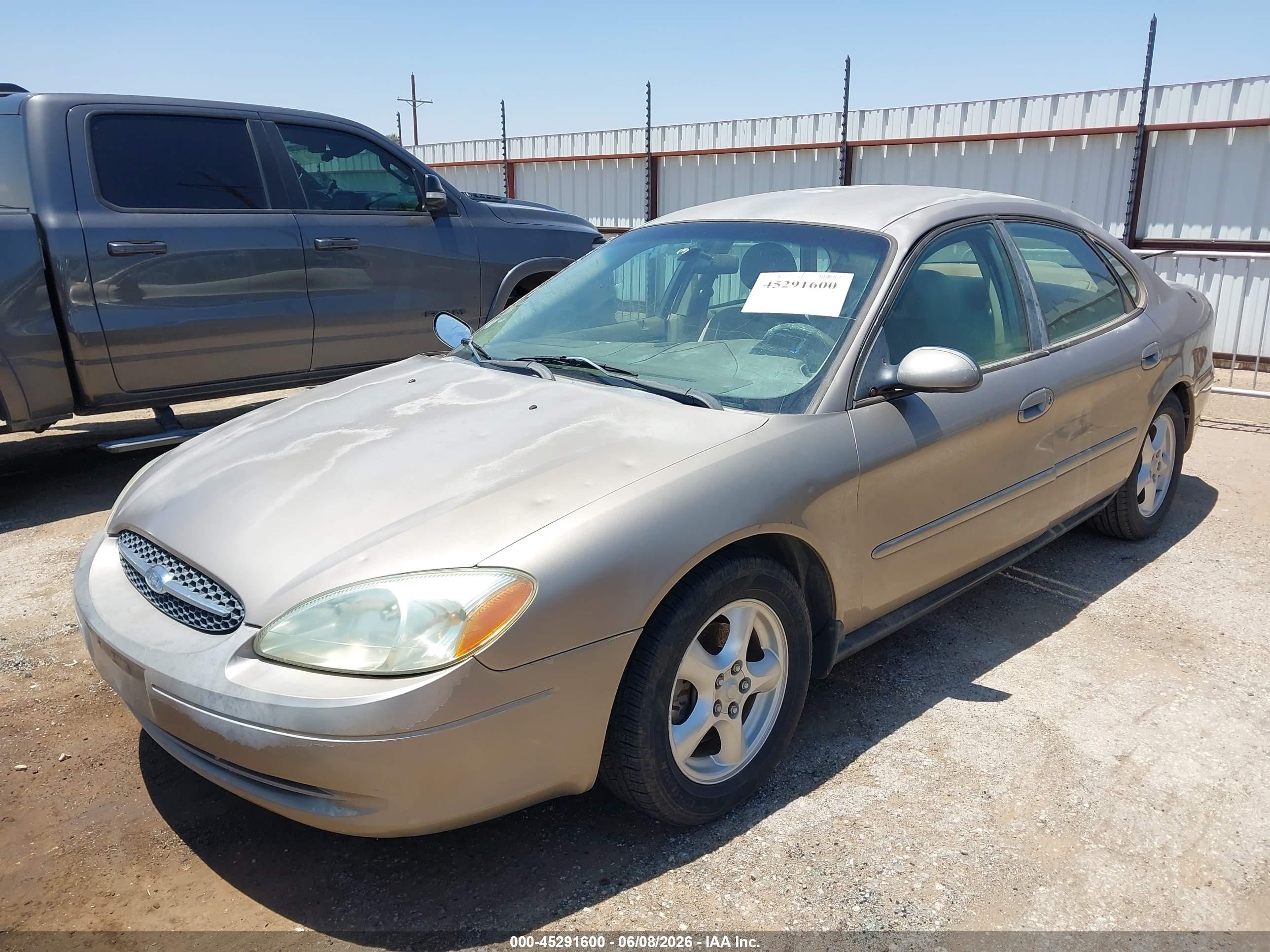 2002 Ford Taurus Ses Золотой vin: 1FAFP552X2A232508