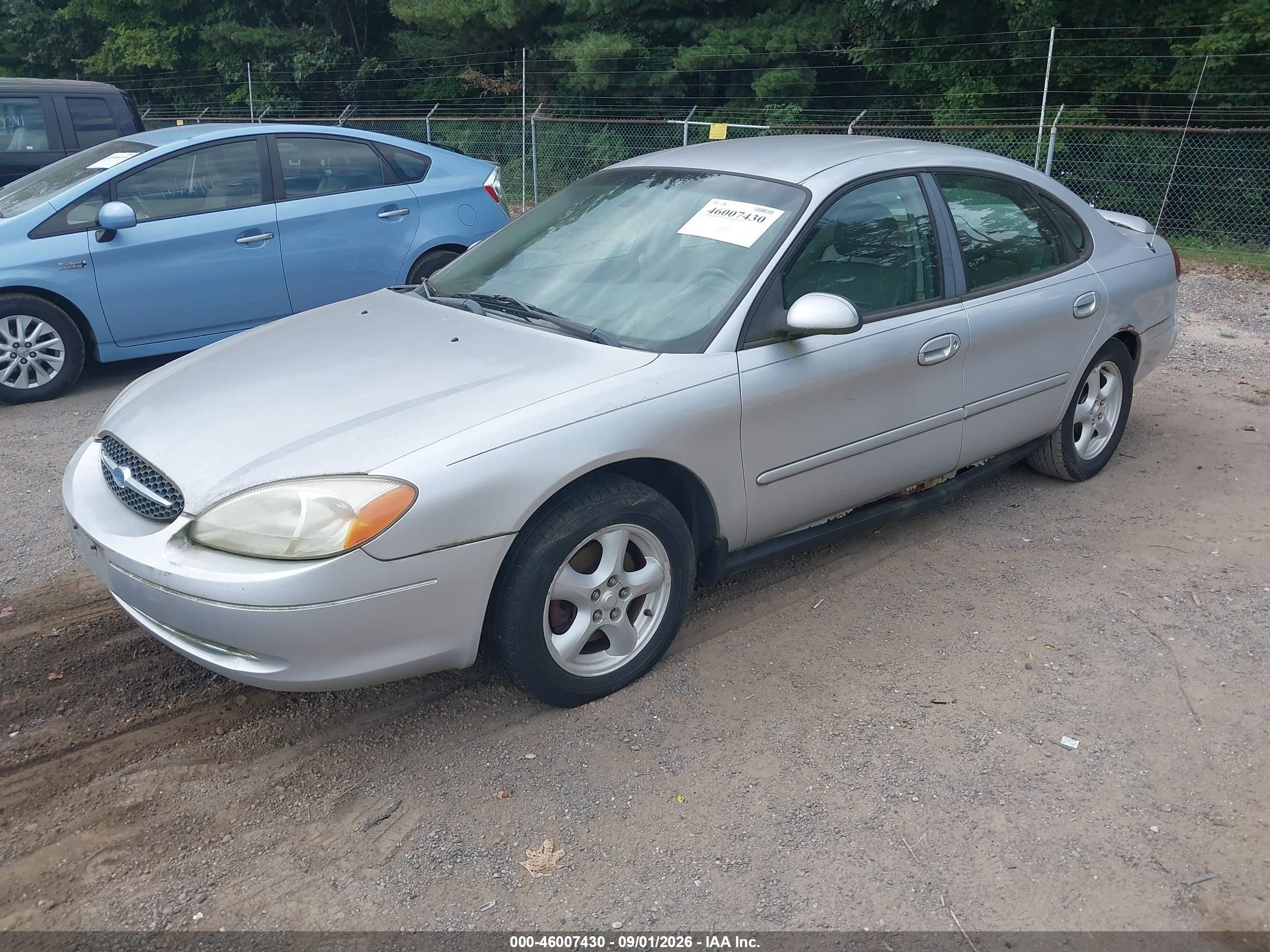 2003 Ford Taurus Ses Silver vin: 1FAFP552X3A177320