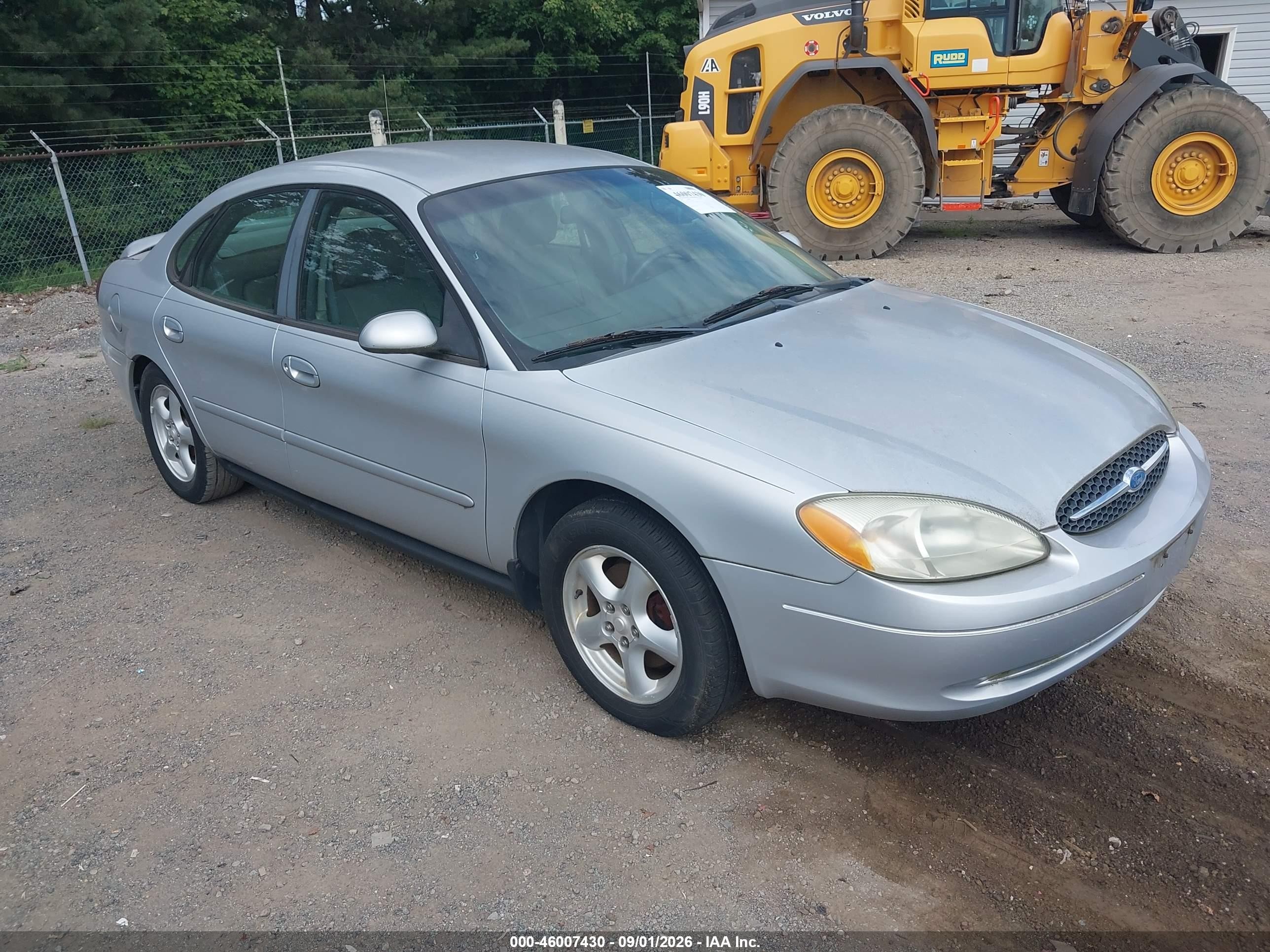 2003 Ford Taurus Ses Silver vin: 1FAFP552X3A177320