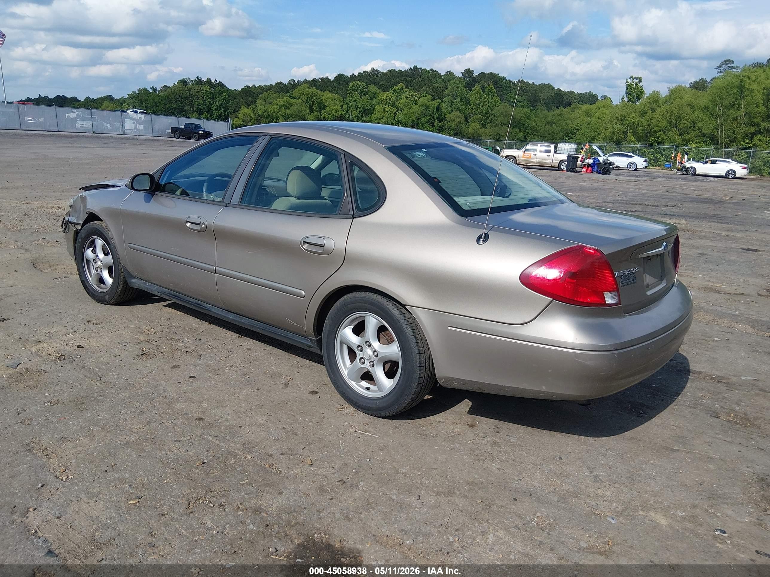 2003 Ford Taurus Ses Gold vin: 1FAFP552X3G216534