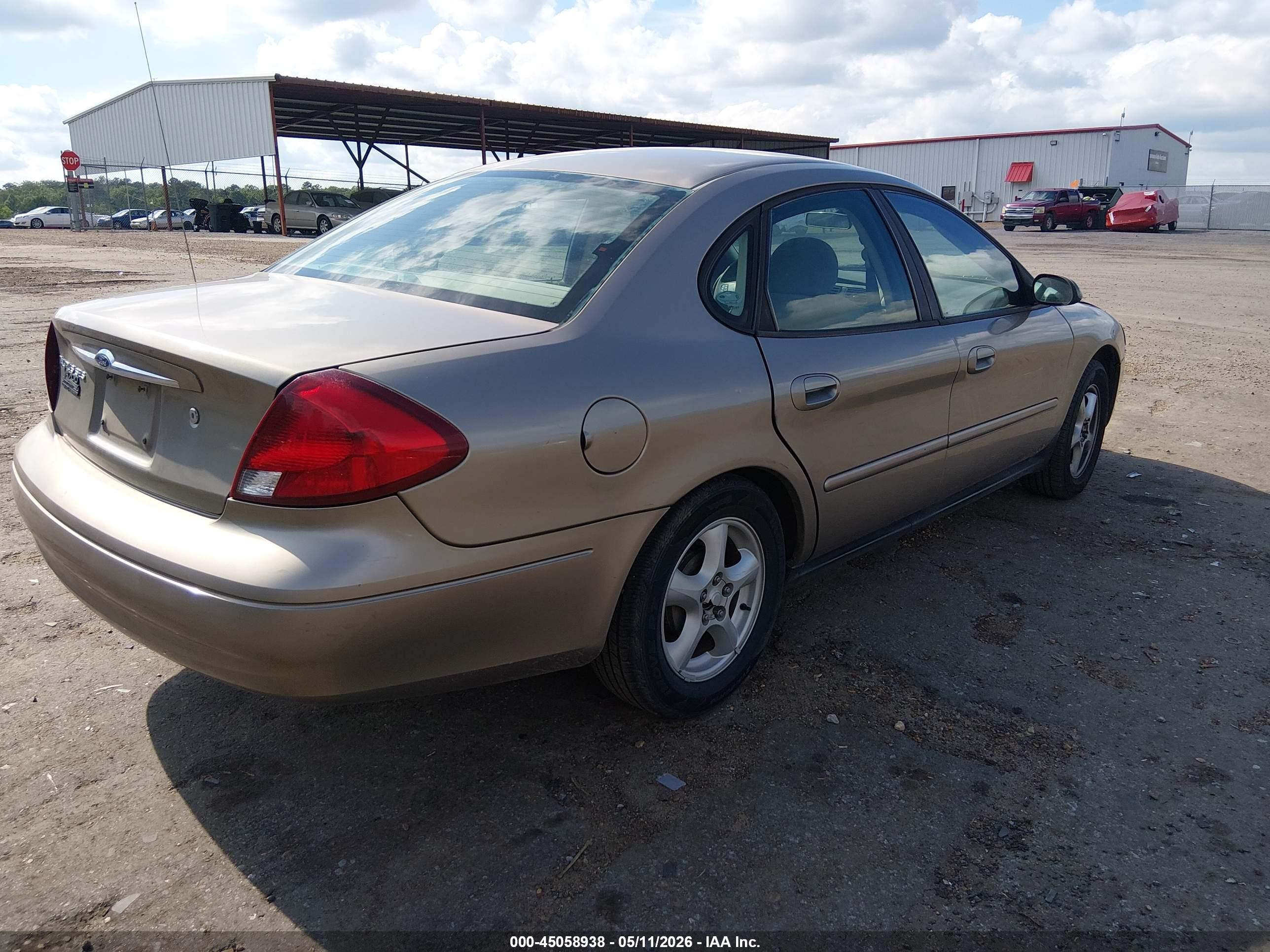2003 Ford Taurus Ses Gold vin: 1FAFP552X3G216534