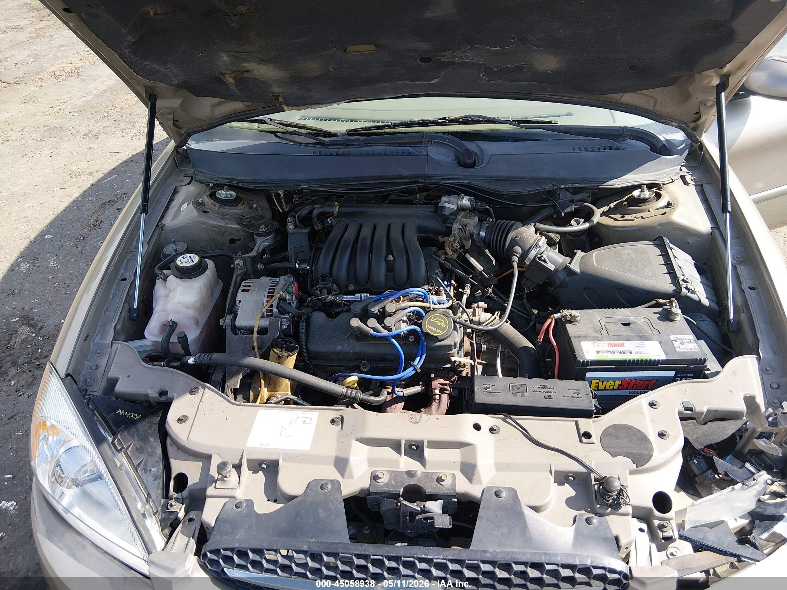 2003 Ford Taurus Ses Gold vin: 1FAFP552X3G216534