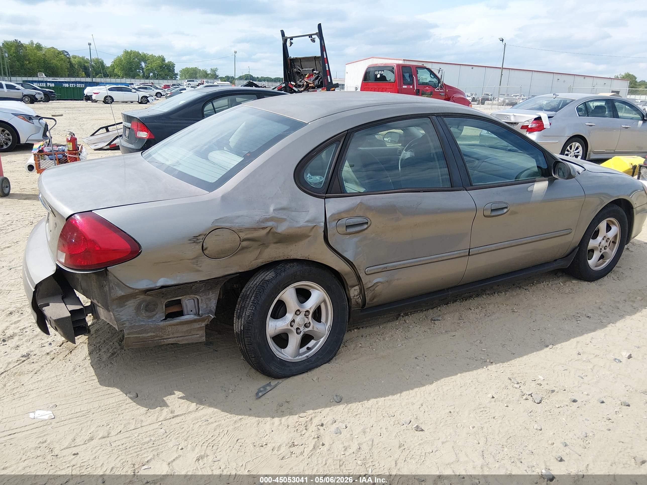 2003 Ford Taurus Ses Gray vin: 1FAFP552X3G272229