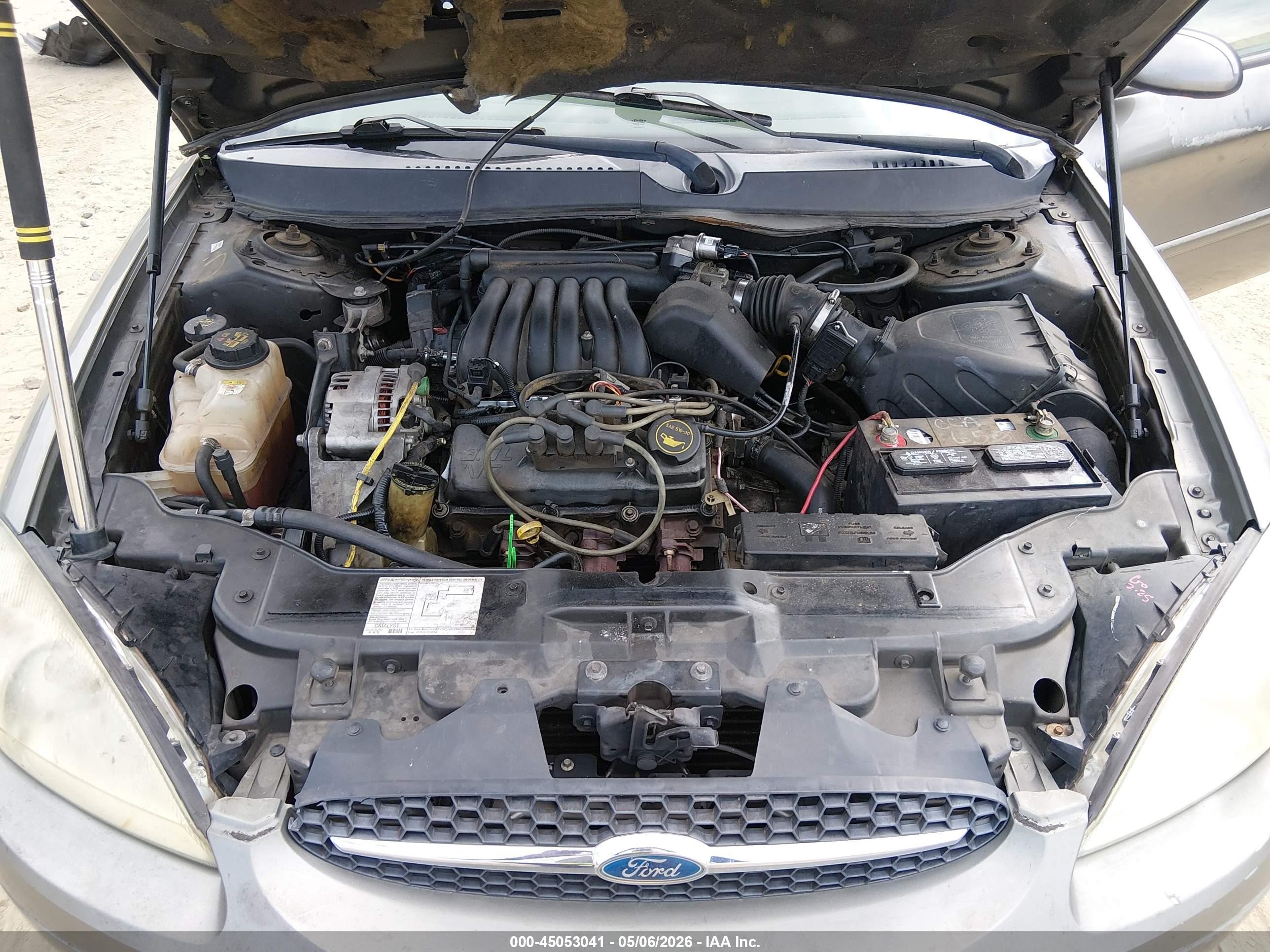 2003 Ford Taurus Ses Gray vin: 1FAFP552X3G272229